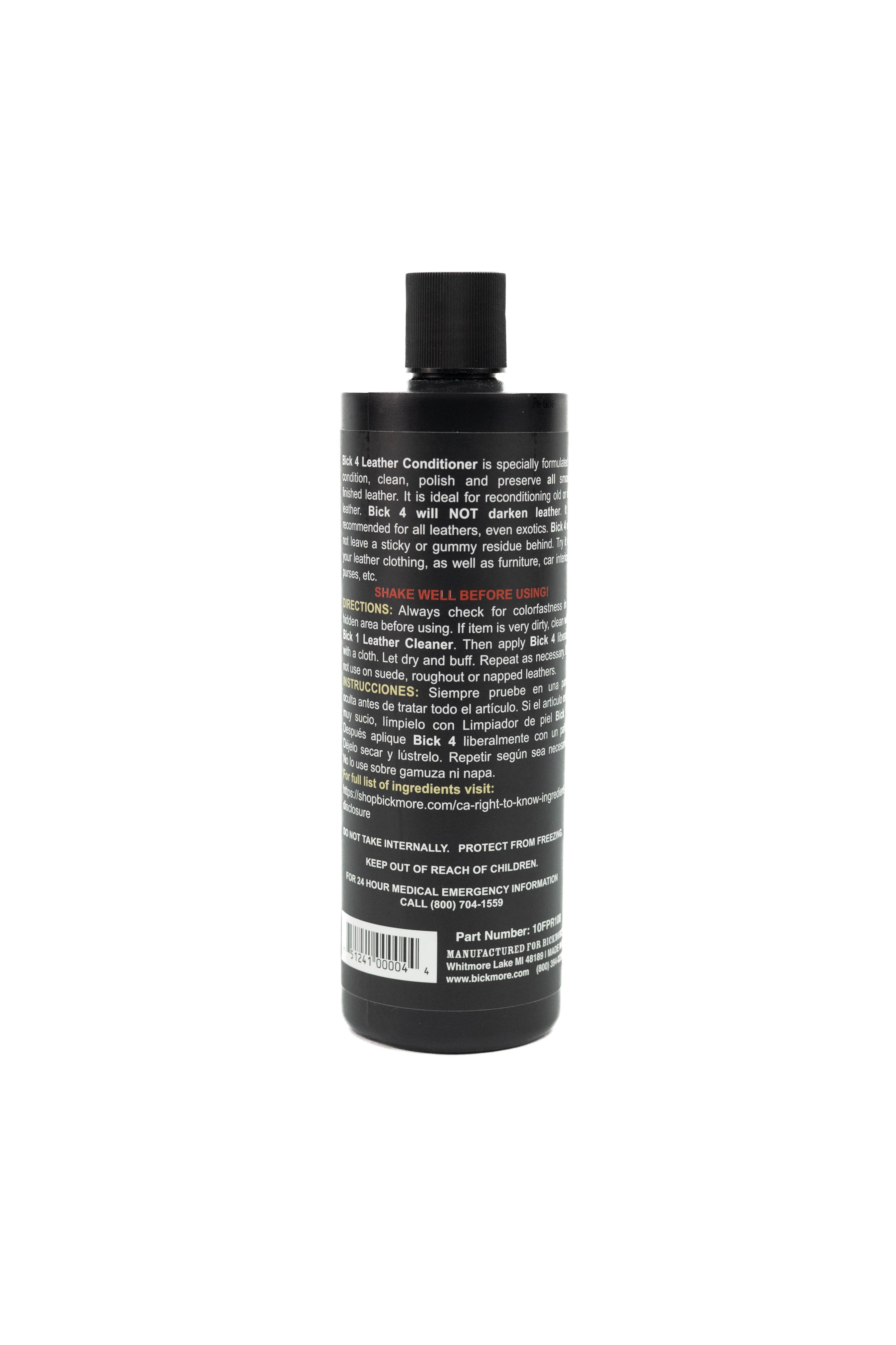 Bickmore - Bick 4 Leather Conditioner (16 FL. OZ / 473 ML.)