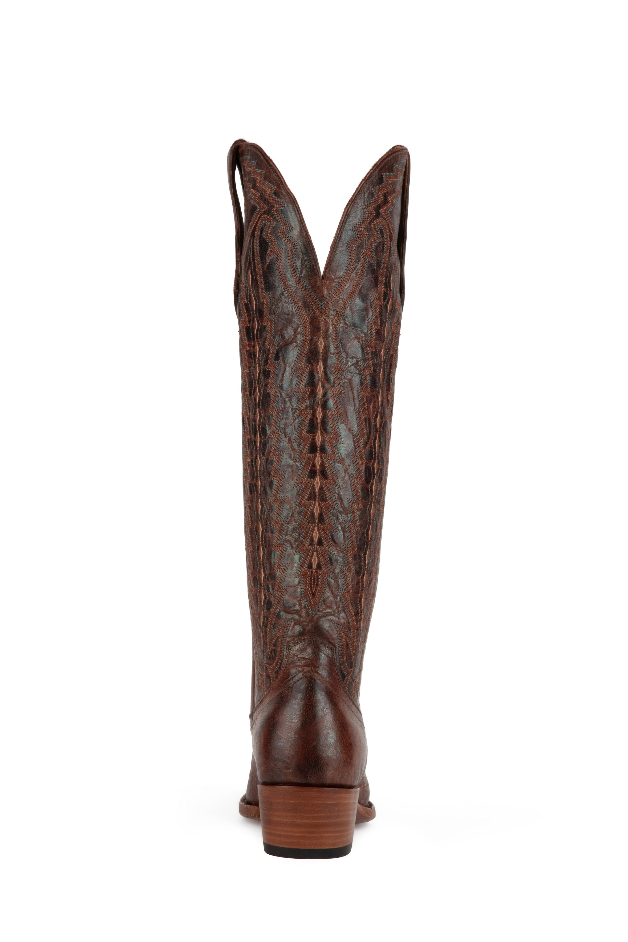 Azulado - Lisa Marie - Cognac/Turquoise