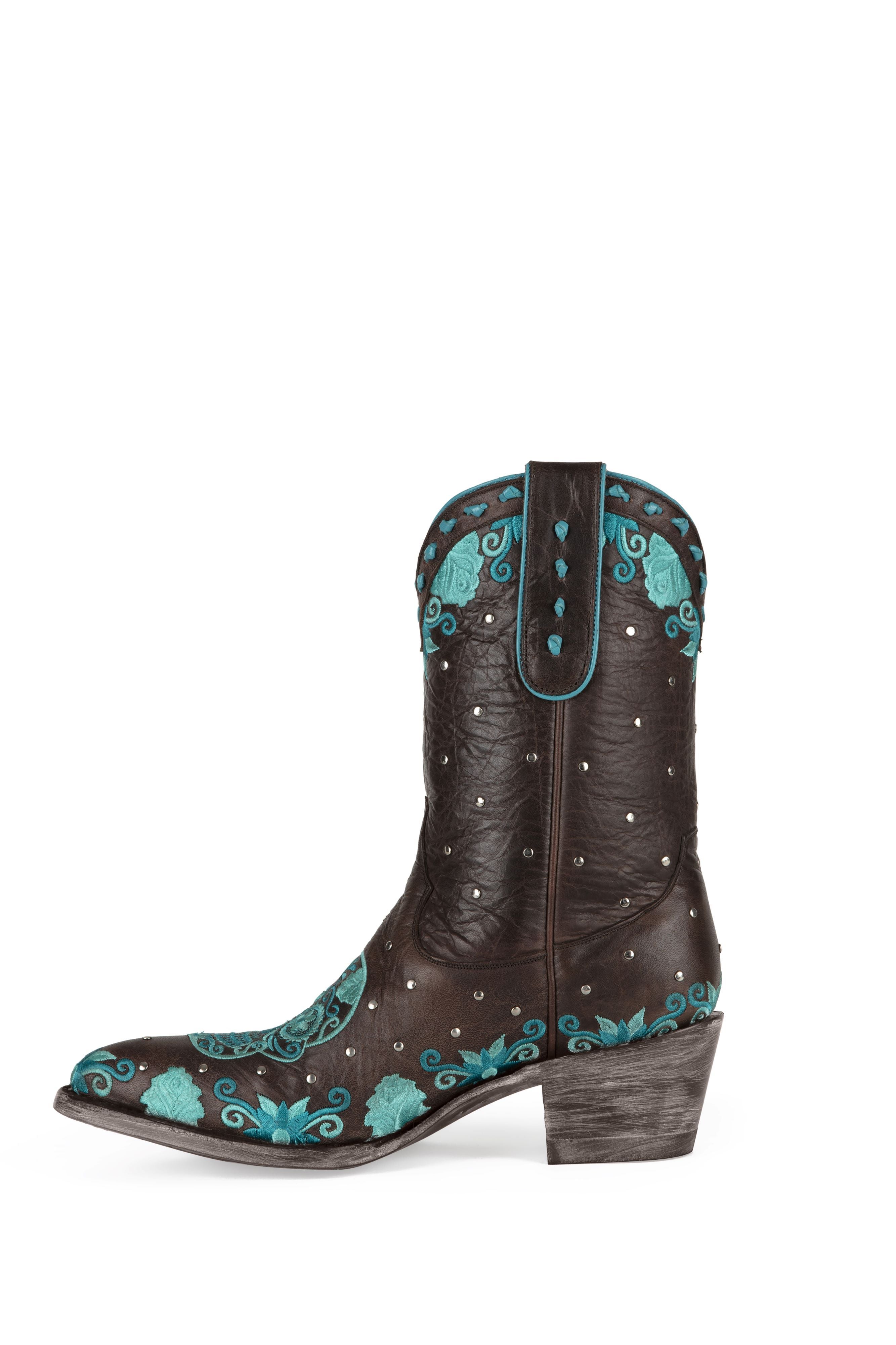 Allens Brand - Malarkey - Chocolate/Turquoise