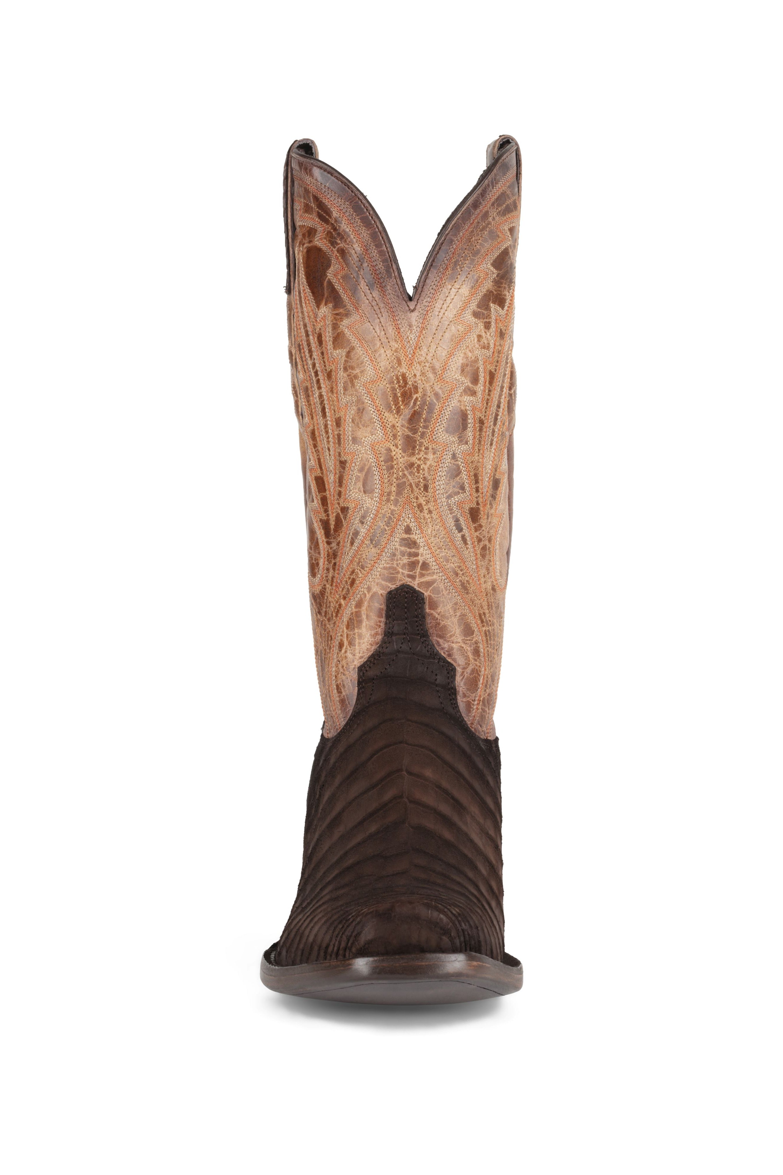 Allens Brand - Sueded Nile Belly - Rustic Brown