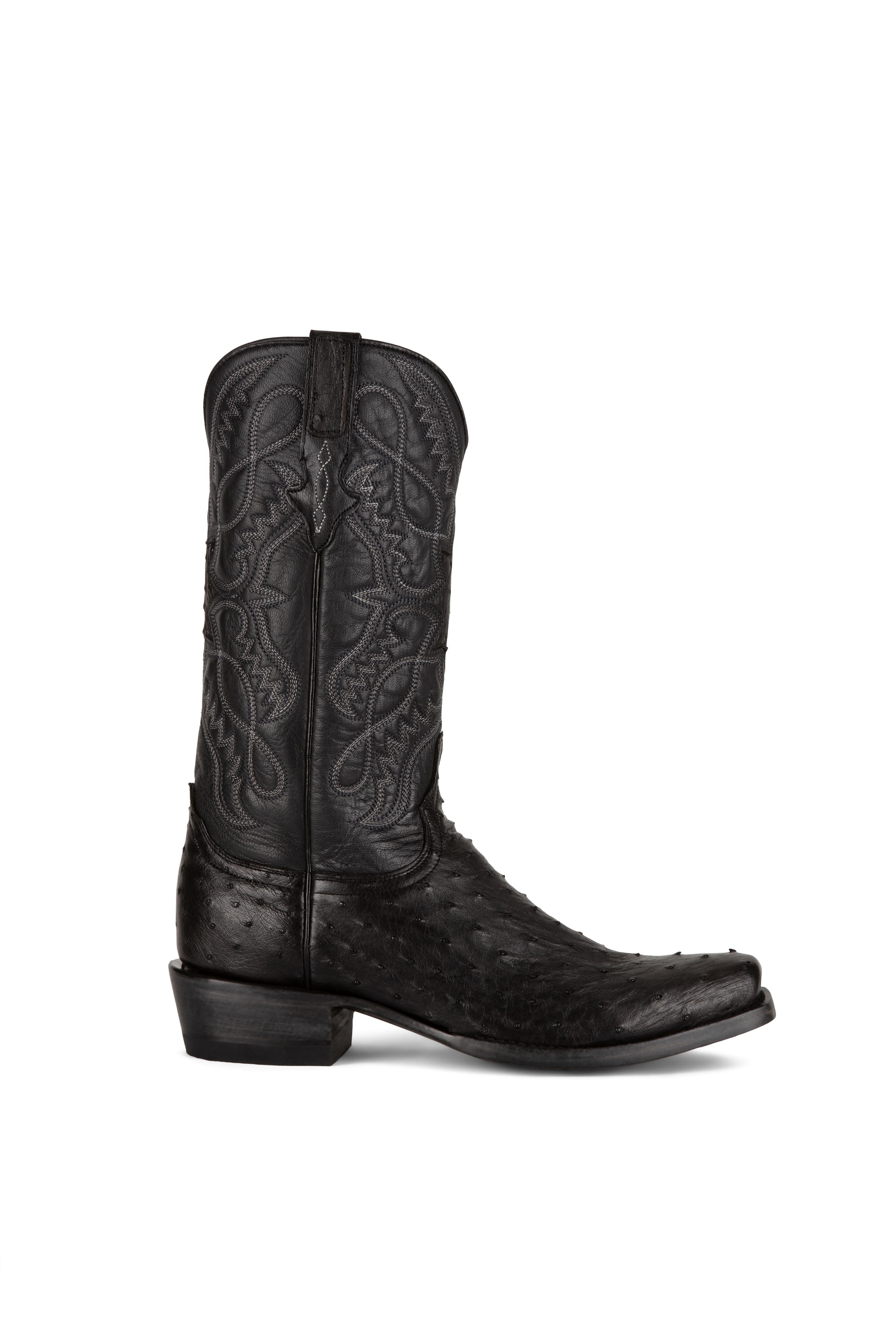 Allens Brand - Full Quill Ostrich - Black