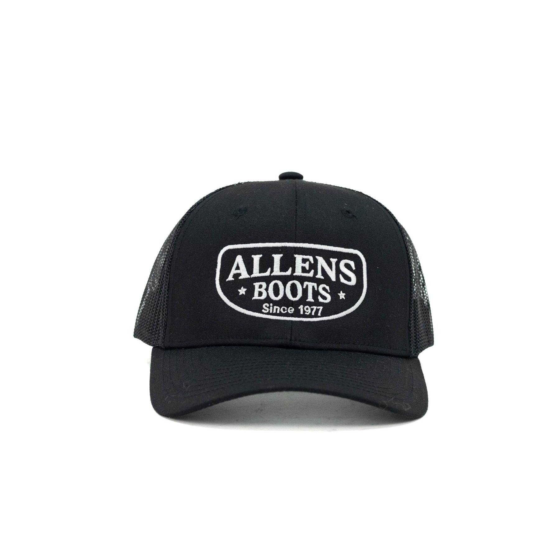 Allens Cap - Allens Badge - Black