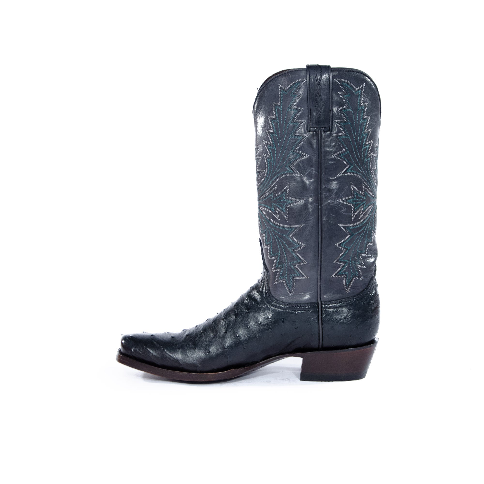 Allens Brand - Full Quill Ostrich - Black