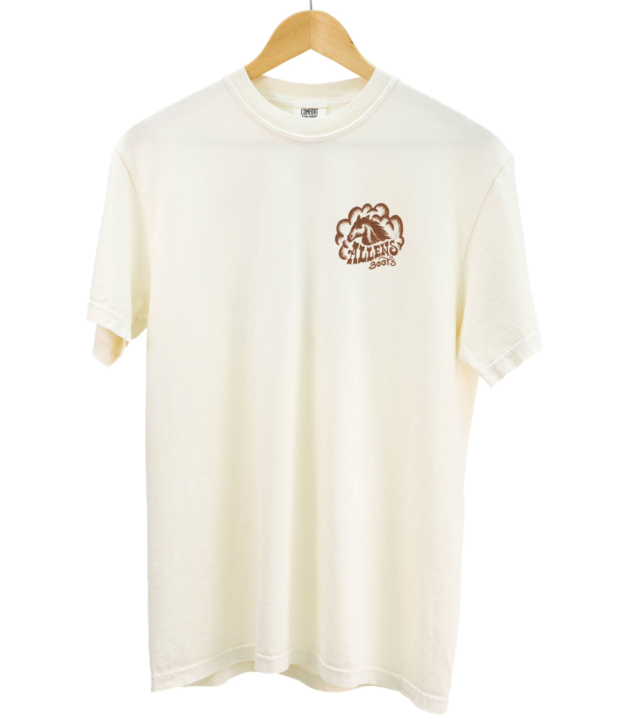 Allens Shirt - Allens Horse - Cream/Brown