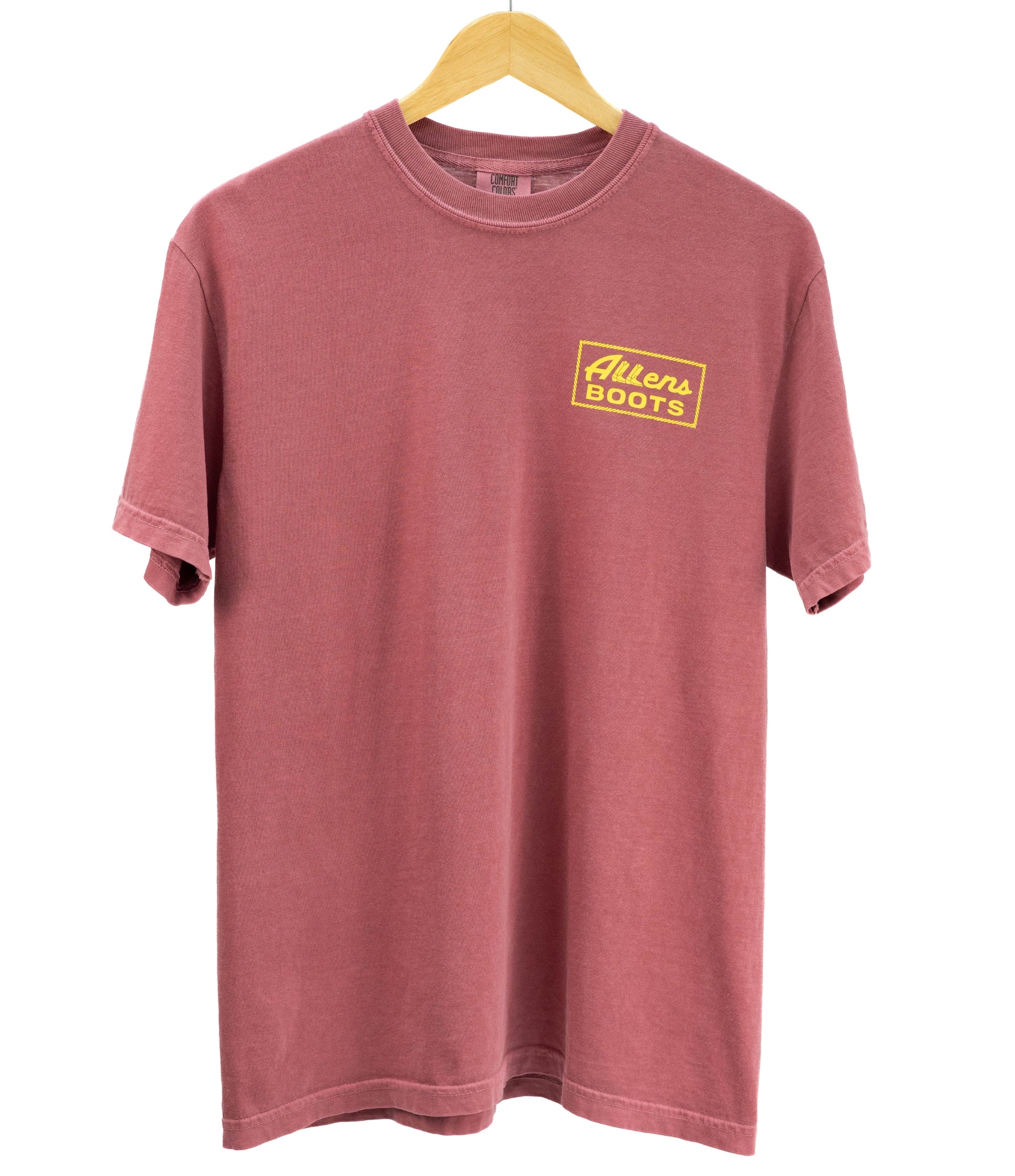 Allens Shirt - Hat Shaping - Maroon
