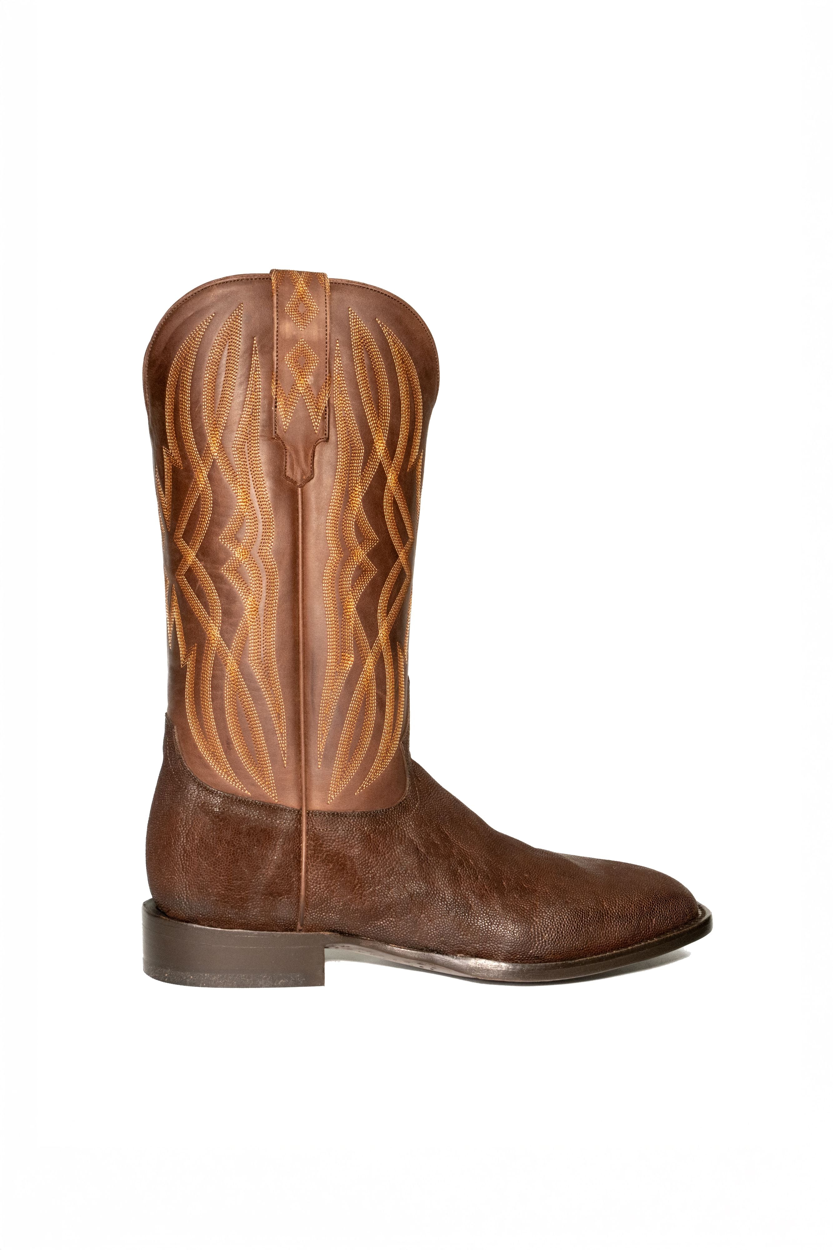 Allens Brand - Ben Elephant - Square Toe - Chocolate