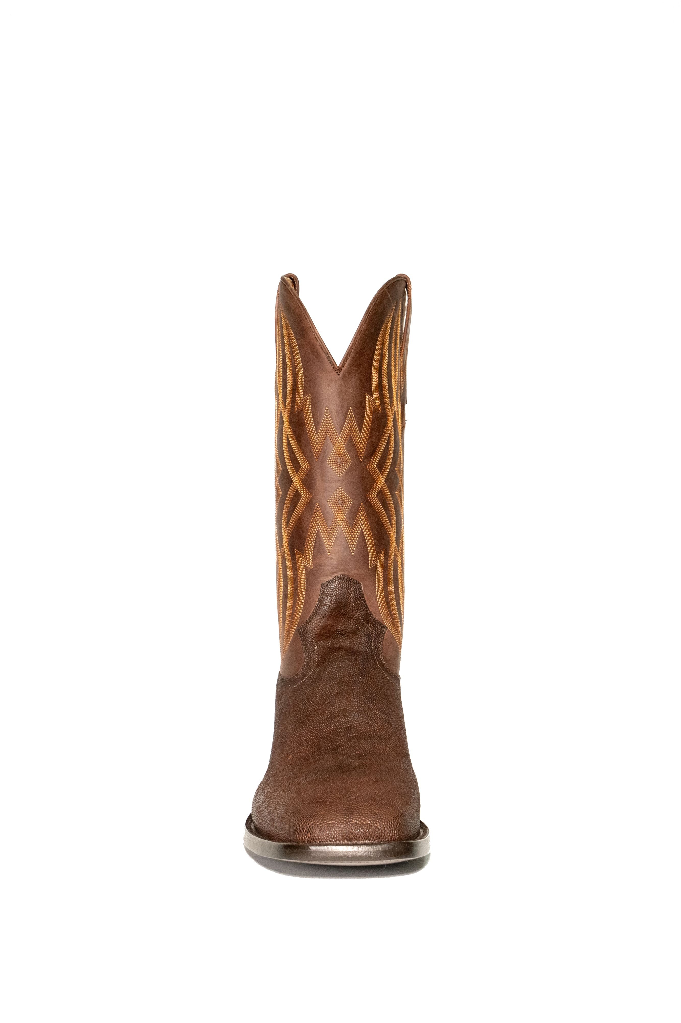 Allens Brand - Ben Elephant - Square Toe - Chocolate