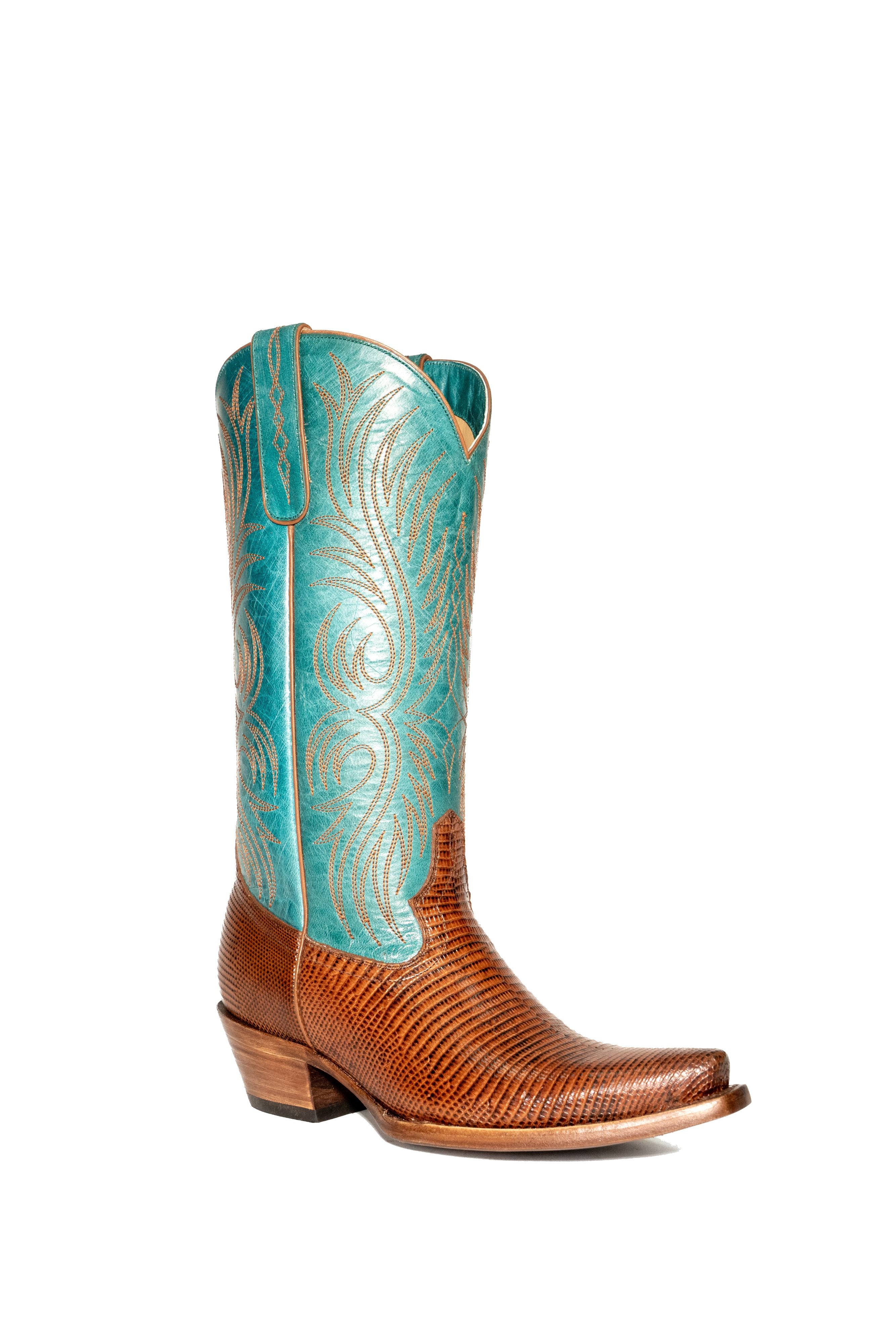 Allens Brand - Lillie Lizard - Dark Brandy