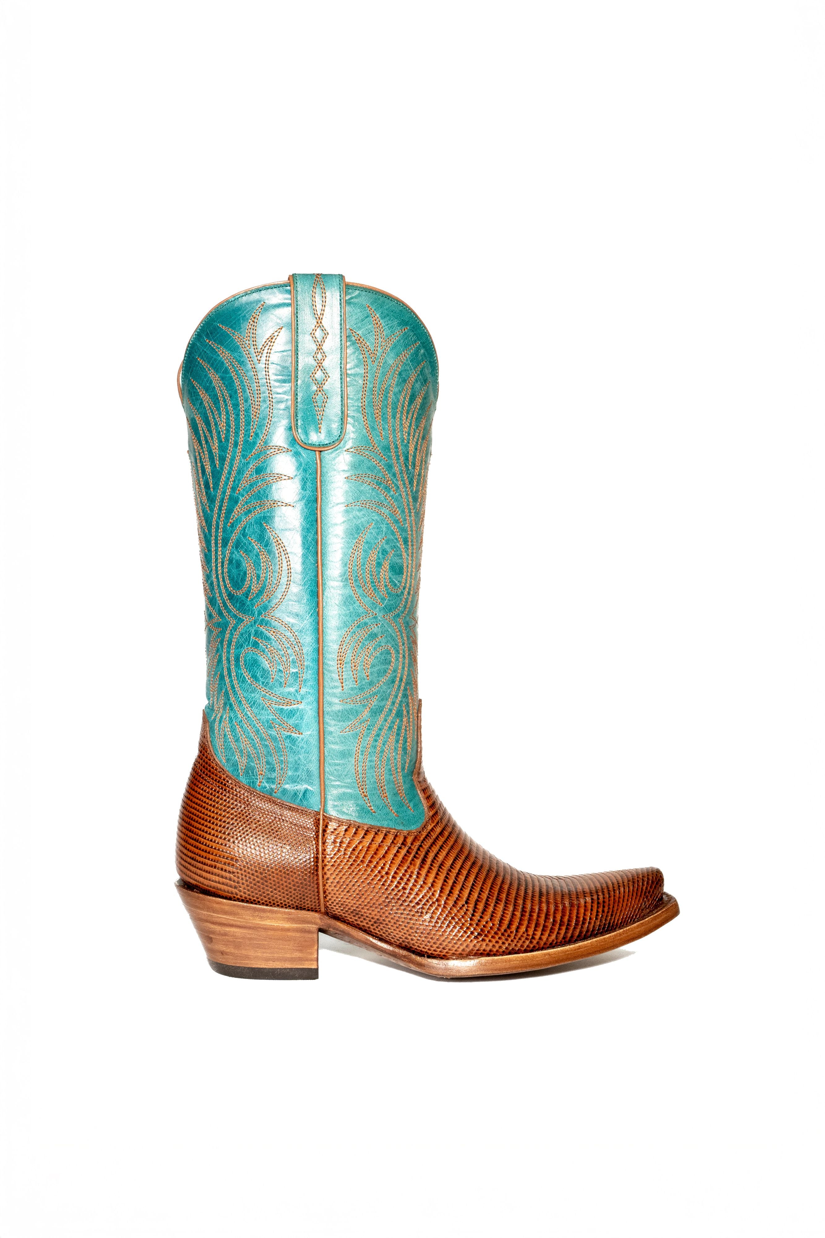 Allens Brand - Lillie Lizard - Dark Brandy