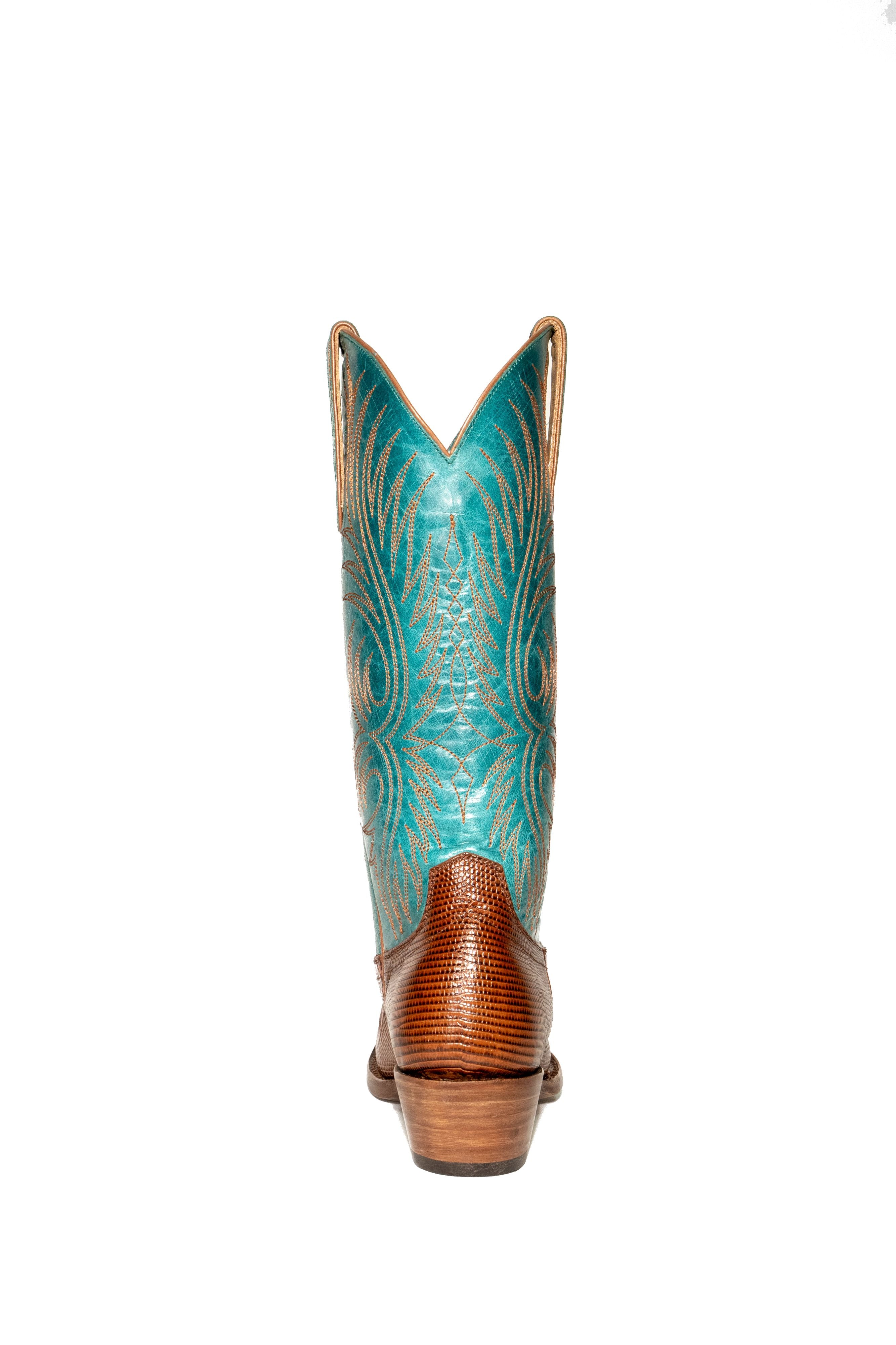 Allens Brand - Lillie Lizard - Dark Brandy