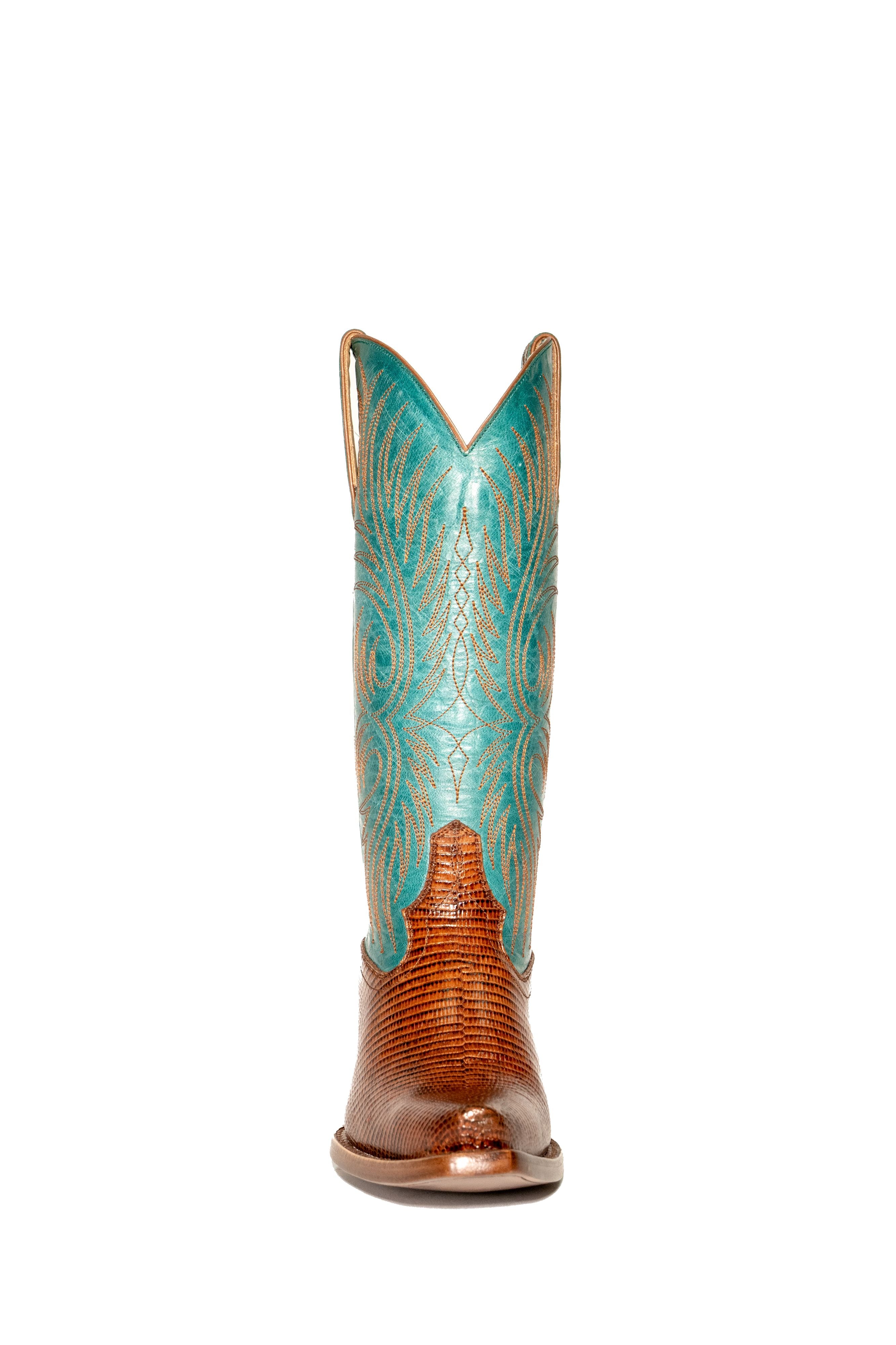 Allens Brand - Lillie Lizard - Dark Brandy