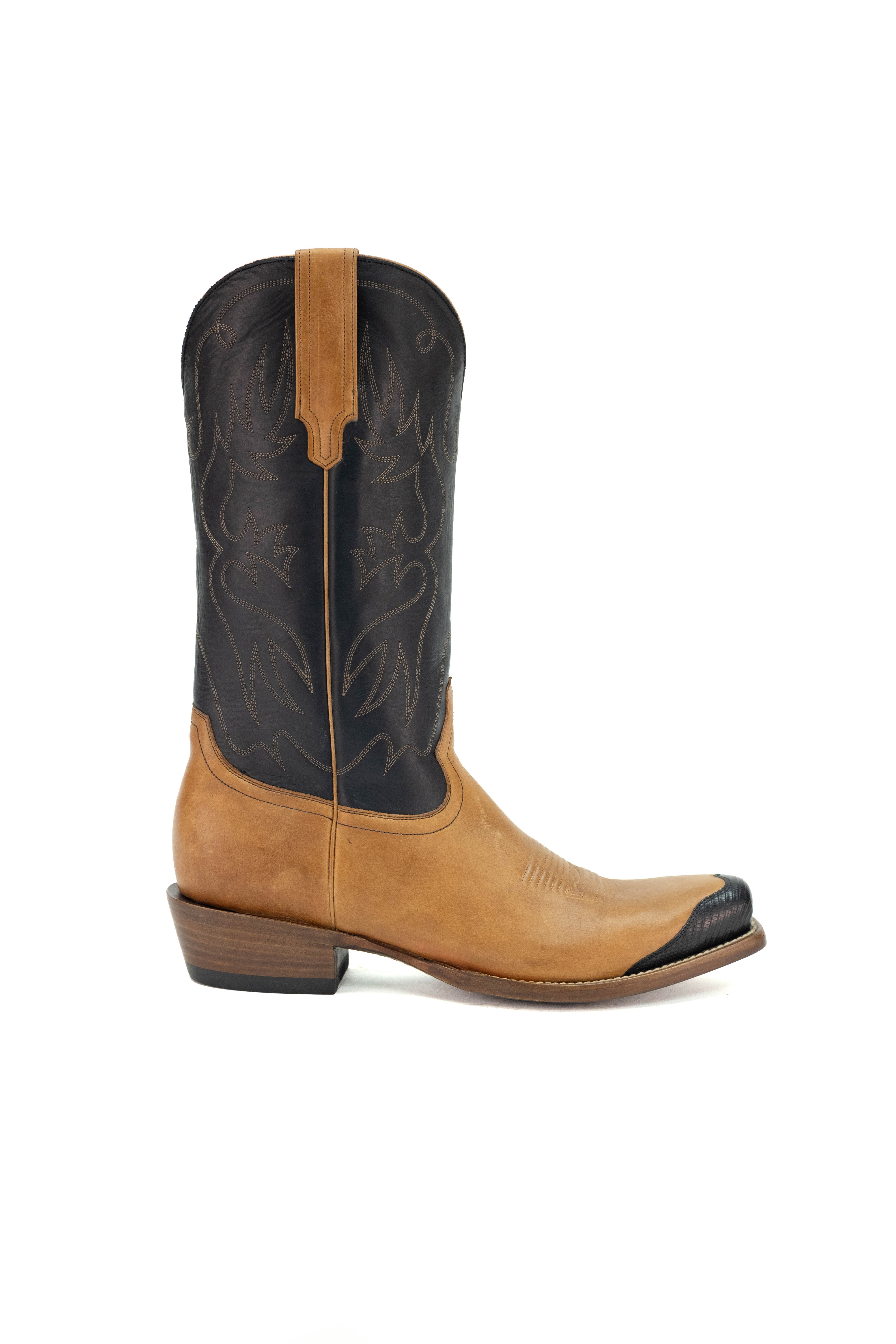 Allens Brand - Bud - Cutter Toe - Whiskey/Black - MAL-2033-5