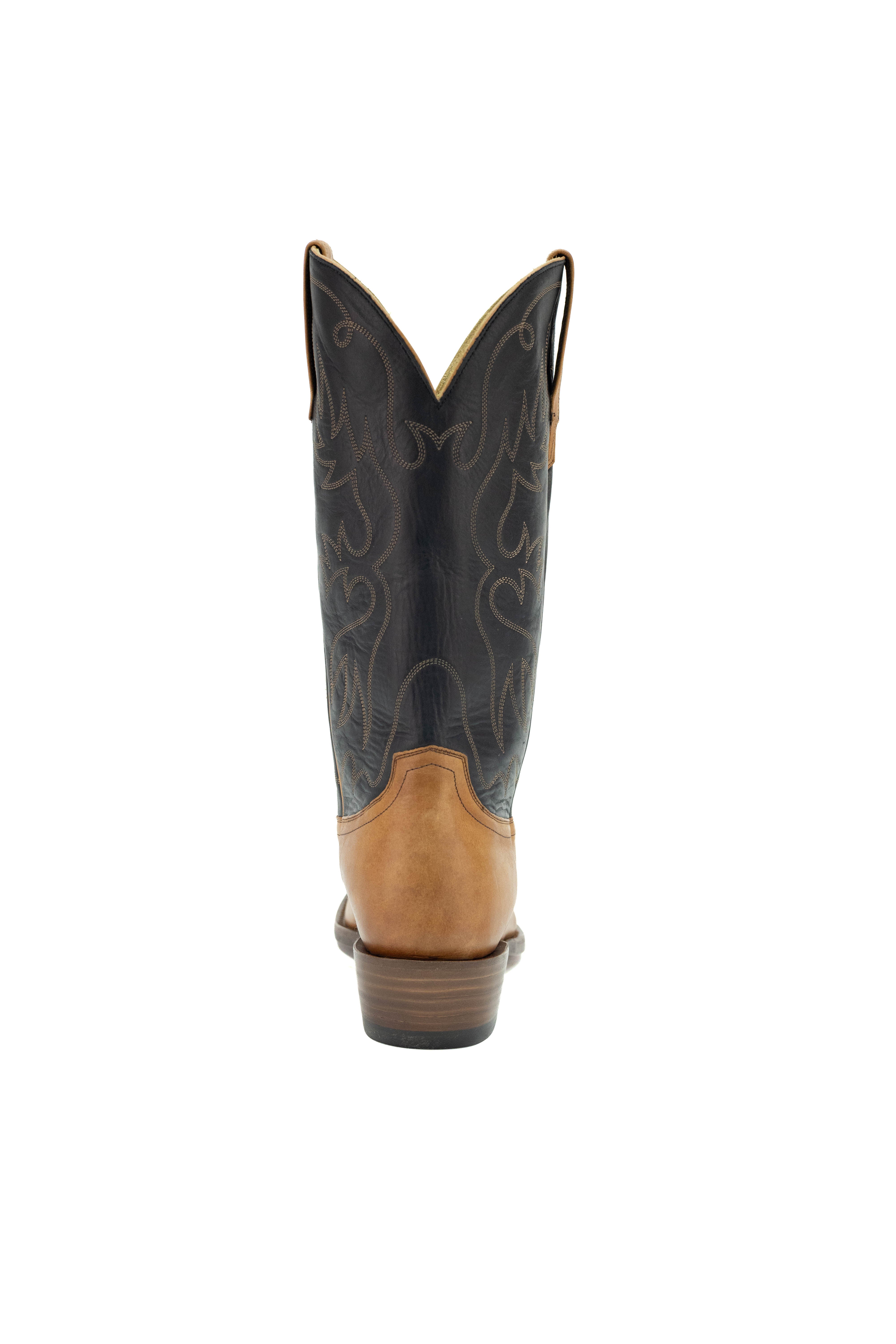 Allens Brand - Bud - Round Toe - Whiskey/Black - MAL-2033-2