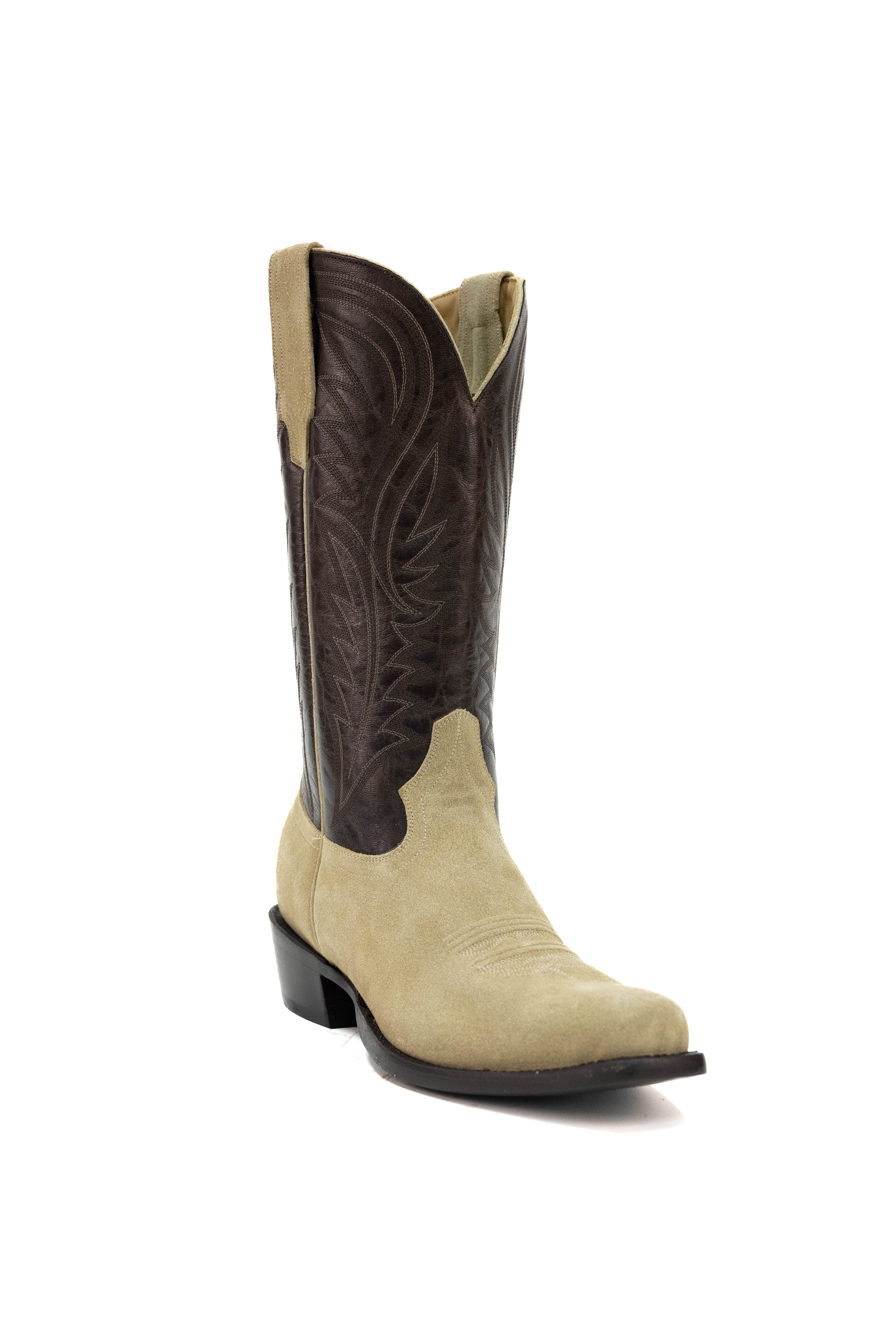 Allens Brand - Brady - River Rock Suede/Chocolate