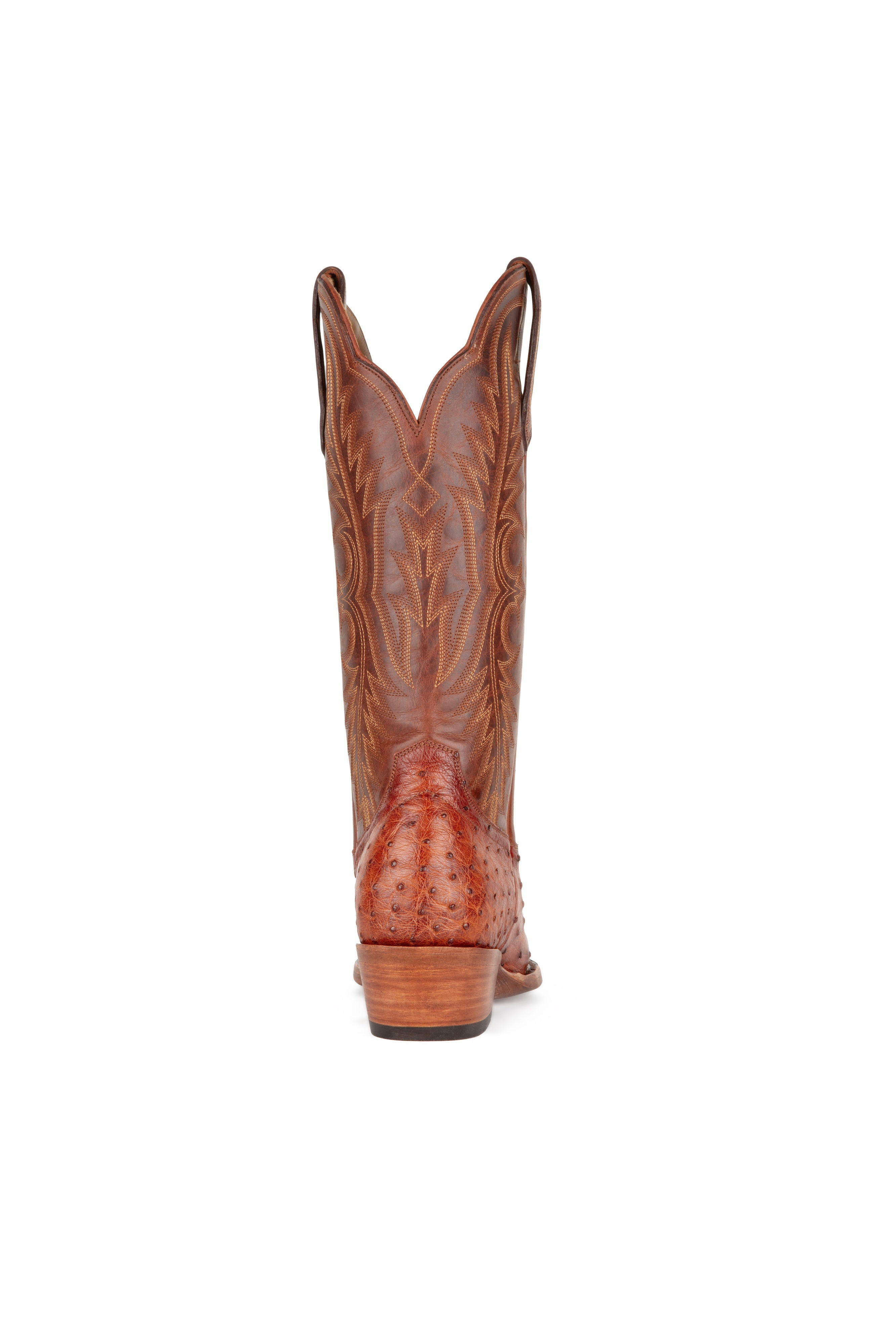 Allens Brand - Chloe Full Quill Ostrich - Pecan