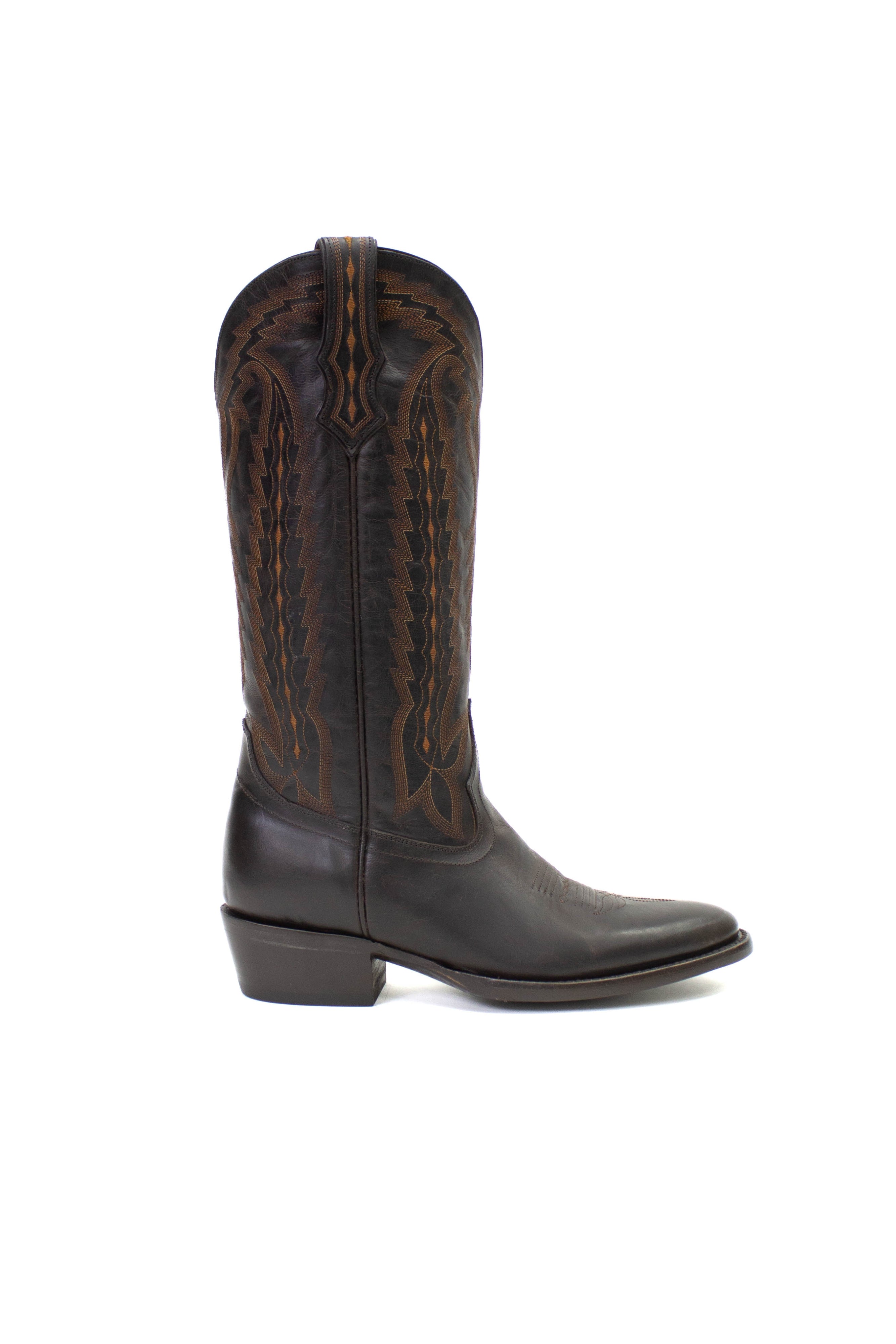 Allens Brand - Janel Mad Dog - Round Toe - Chocolate