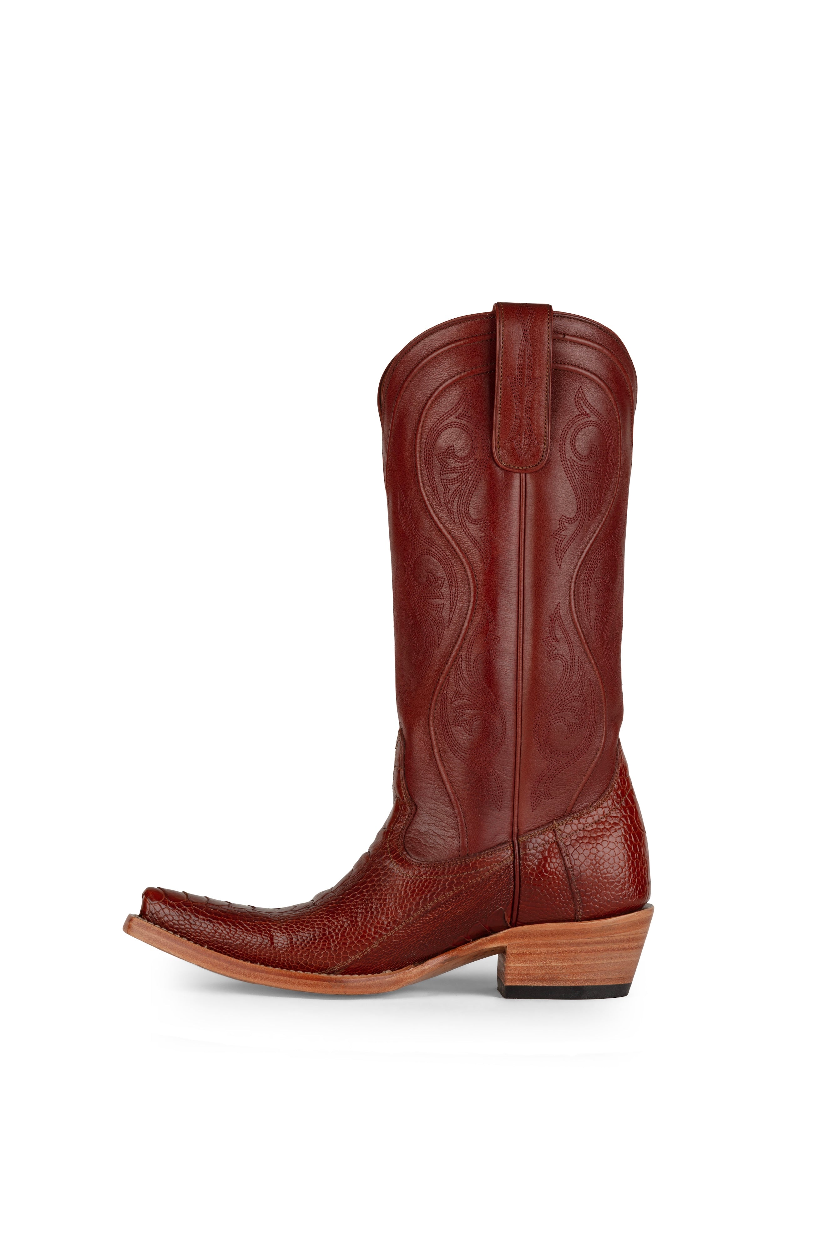 Allens Brand - Kinsley Ostrich Leg - Cognac