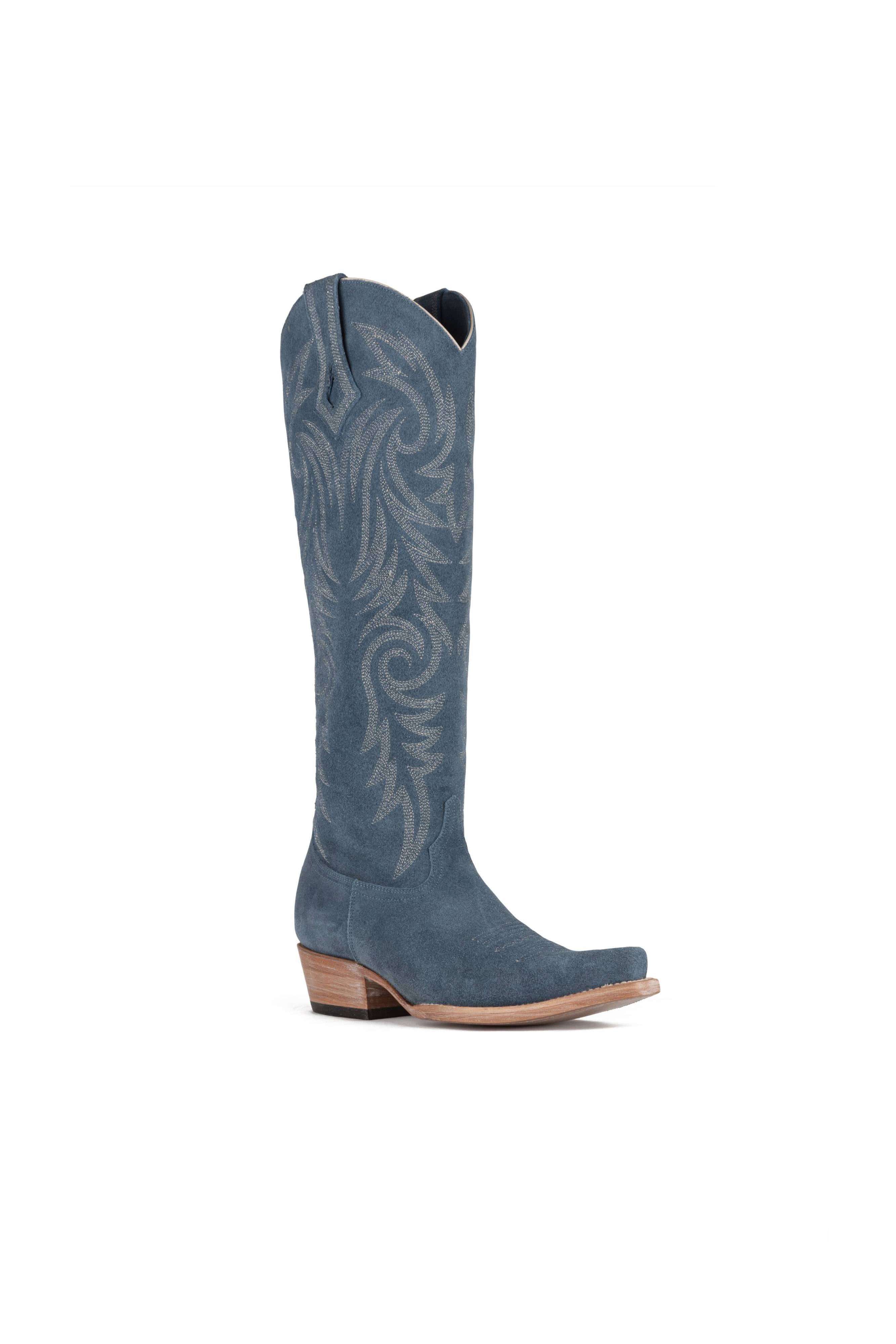 Azulado - Tamyra - Denim Suede