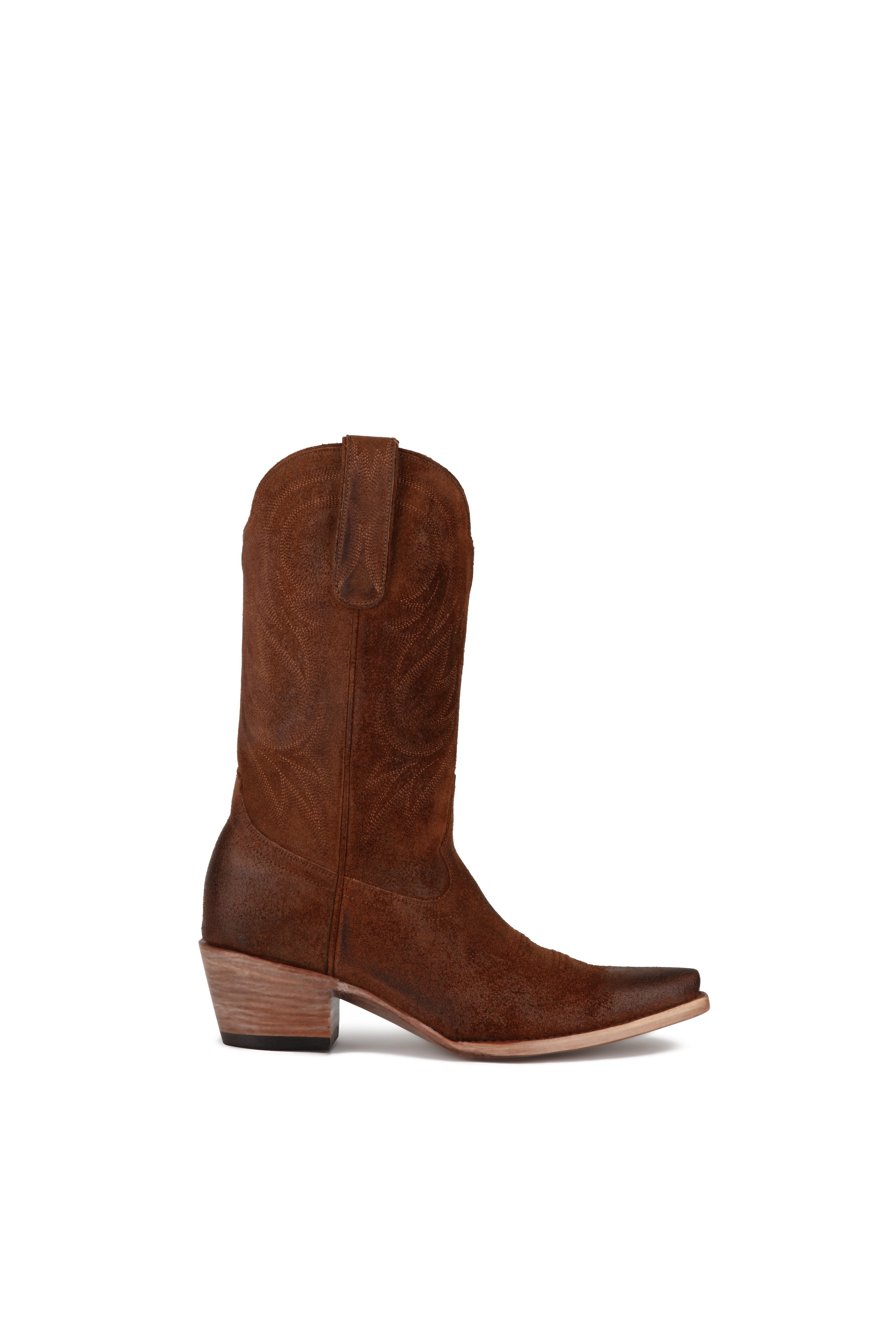 Allens Brand - Kim - Snip Toe - Canela Suede