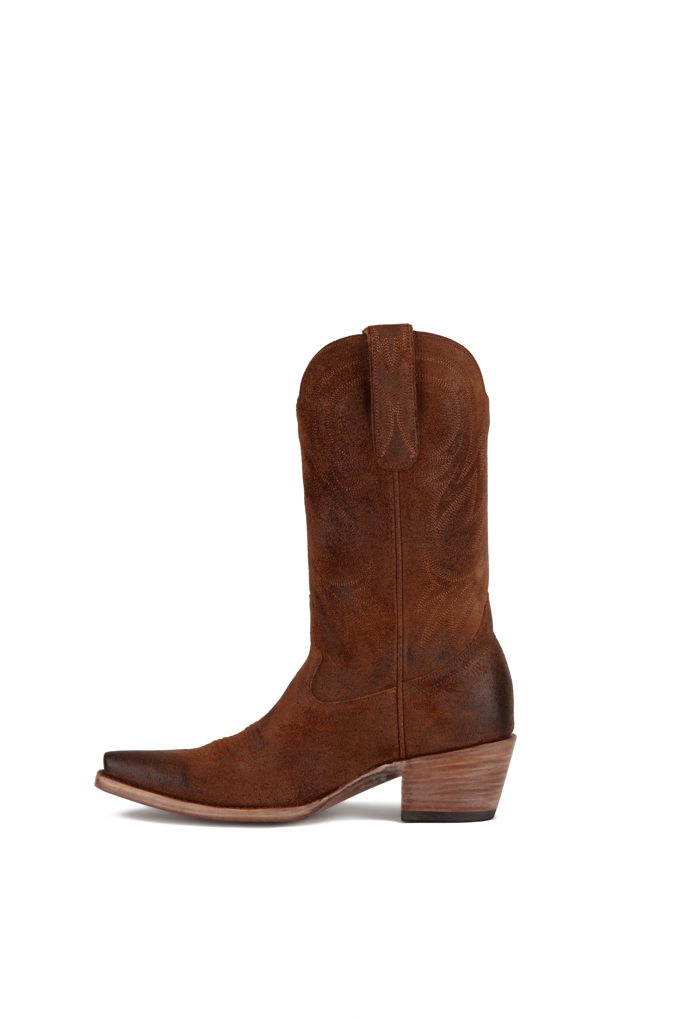 Allens Brand - Kim - Snip Toe - Canela Suede