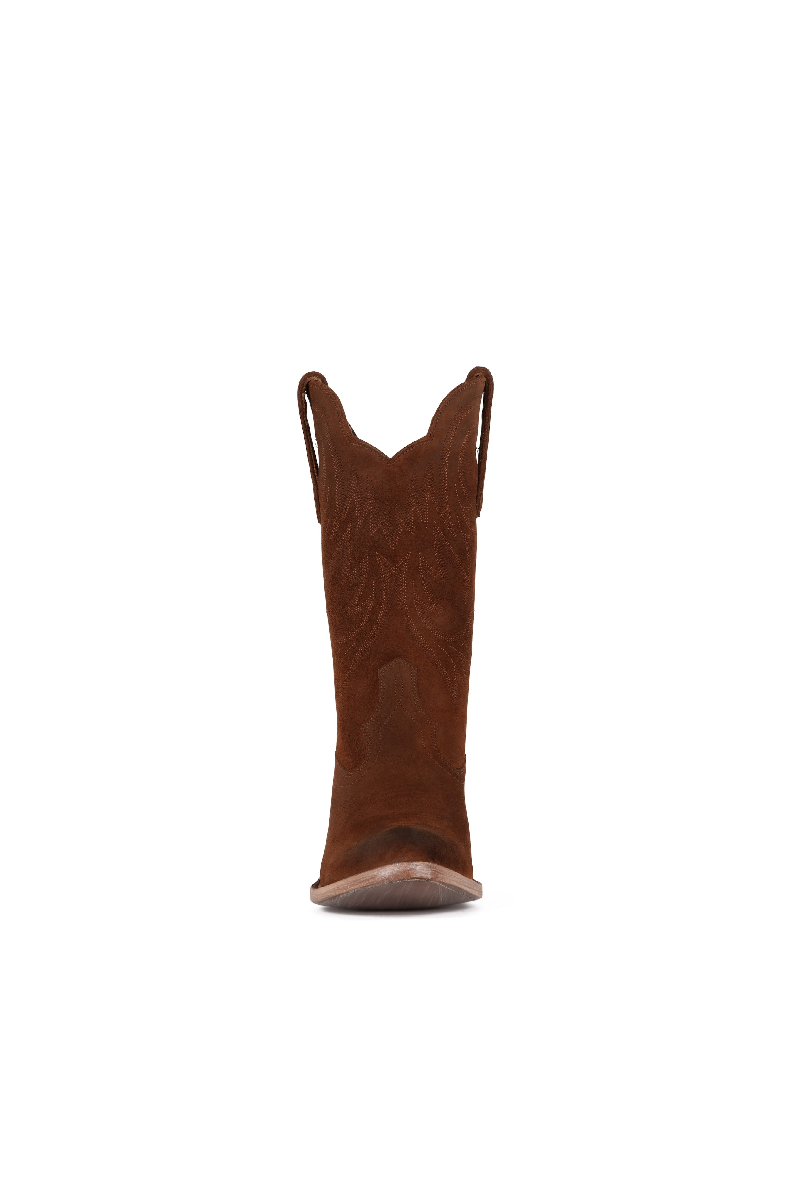 Allens Brand - Kim - Round Toe - Canela Suede