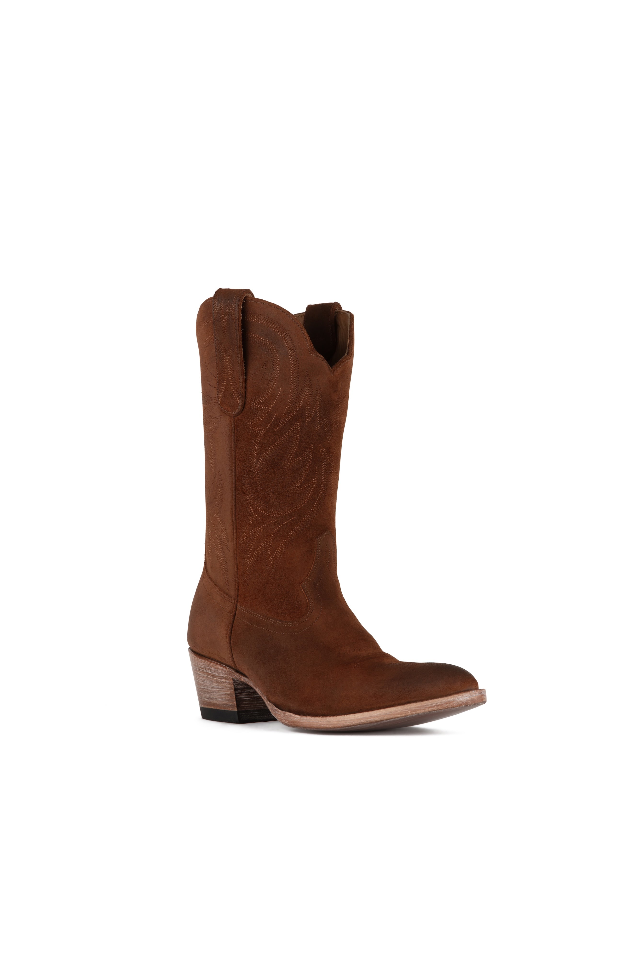 Allens Brand - Kim - Round Toe - Canela Suede