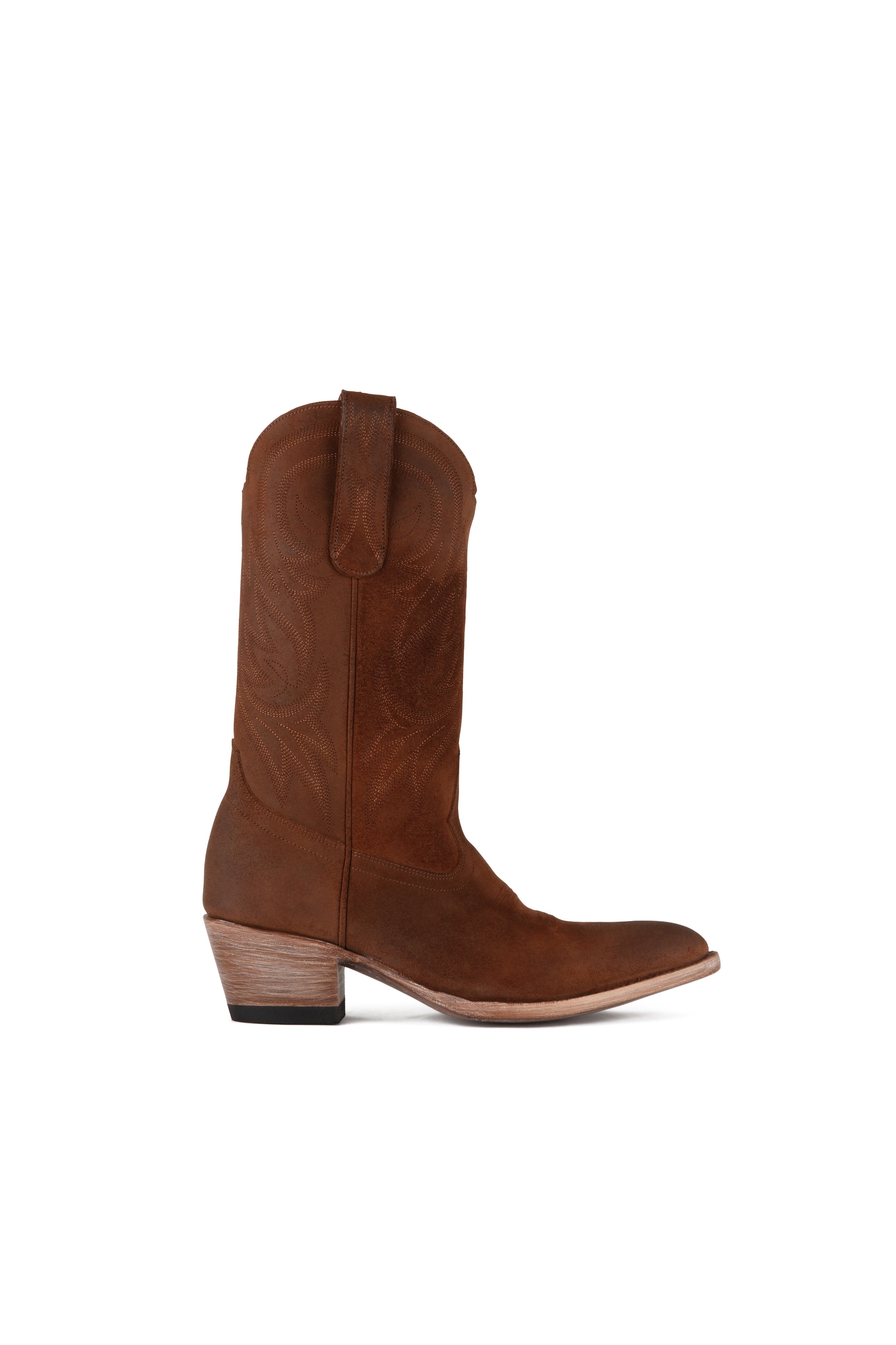 Allens Brand - Kim - Round Toe - Canela Suede