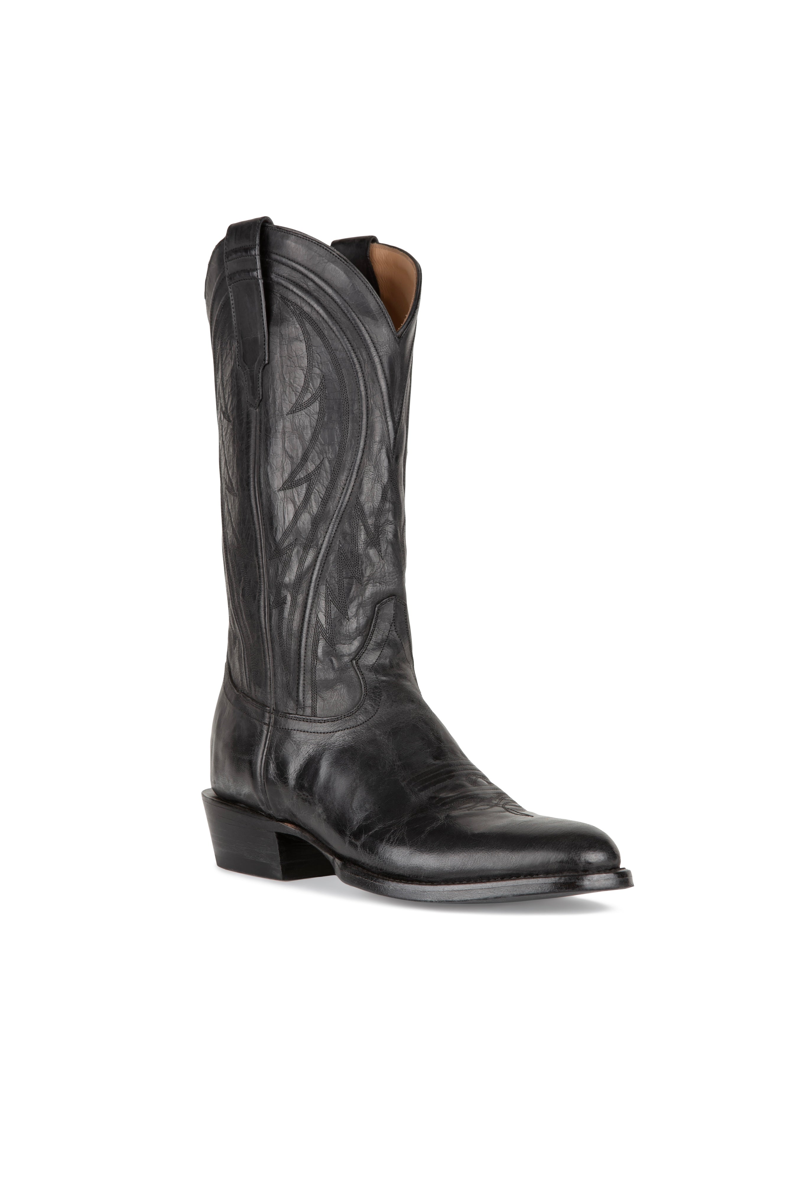 Allens Brand - James Mad Dog - Round Toe - Black