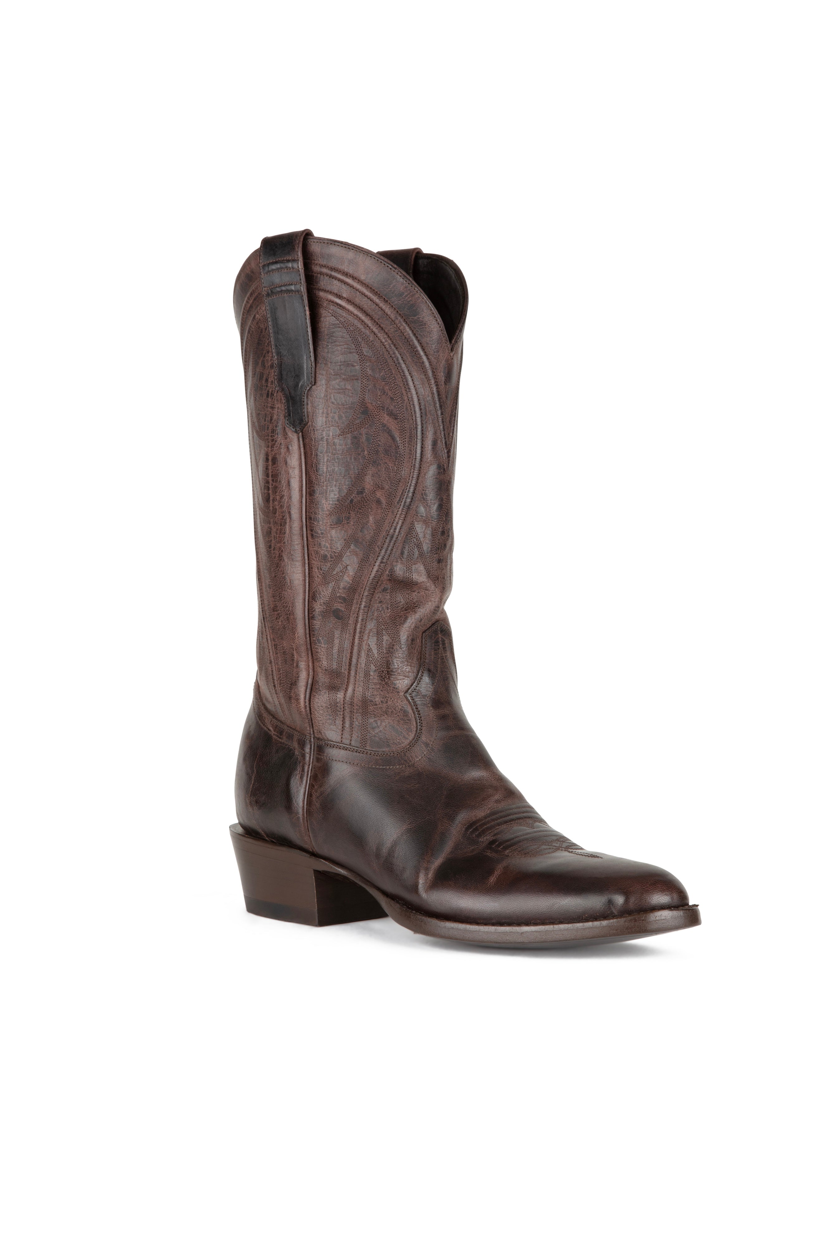 Allens Brand - James Mad Dog - Round Toe - Chocolate