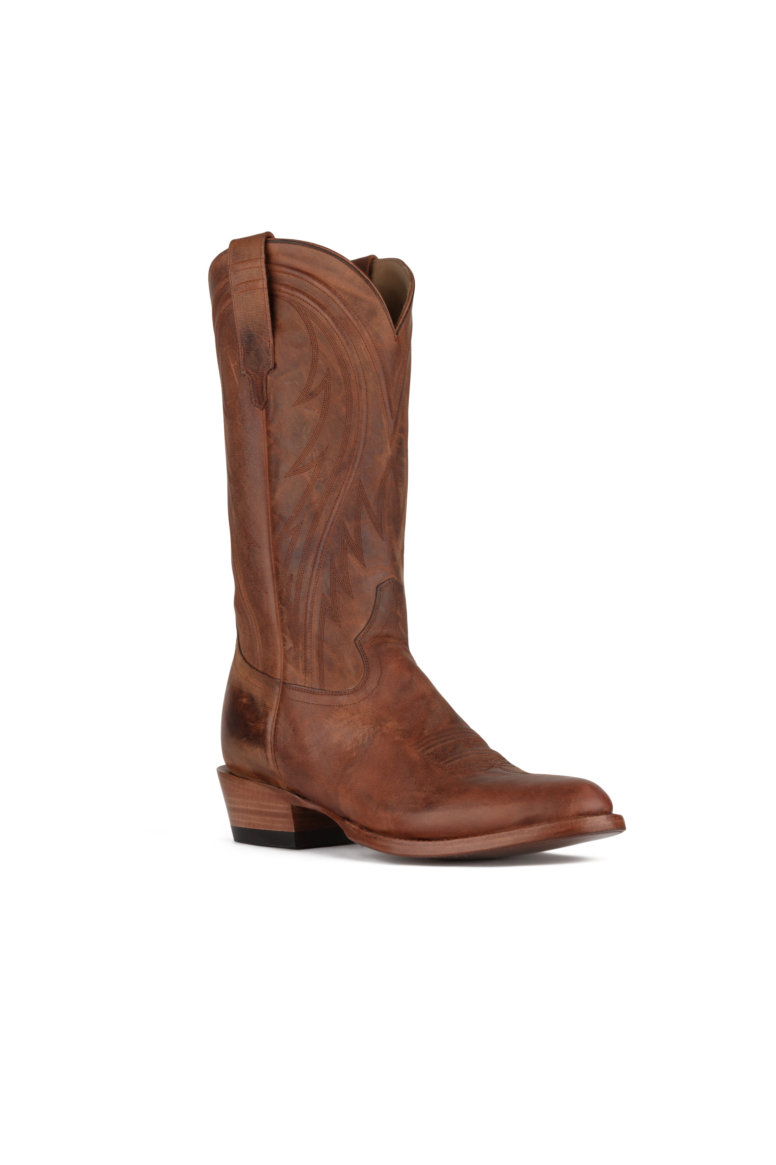 Allens Brand - James Mad Dog - Round Toe - Cognac