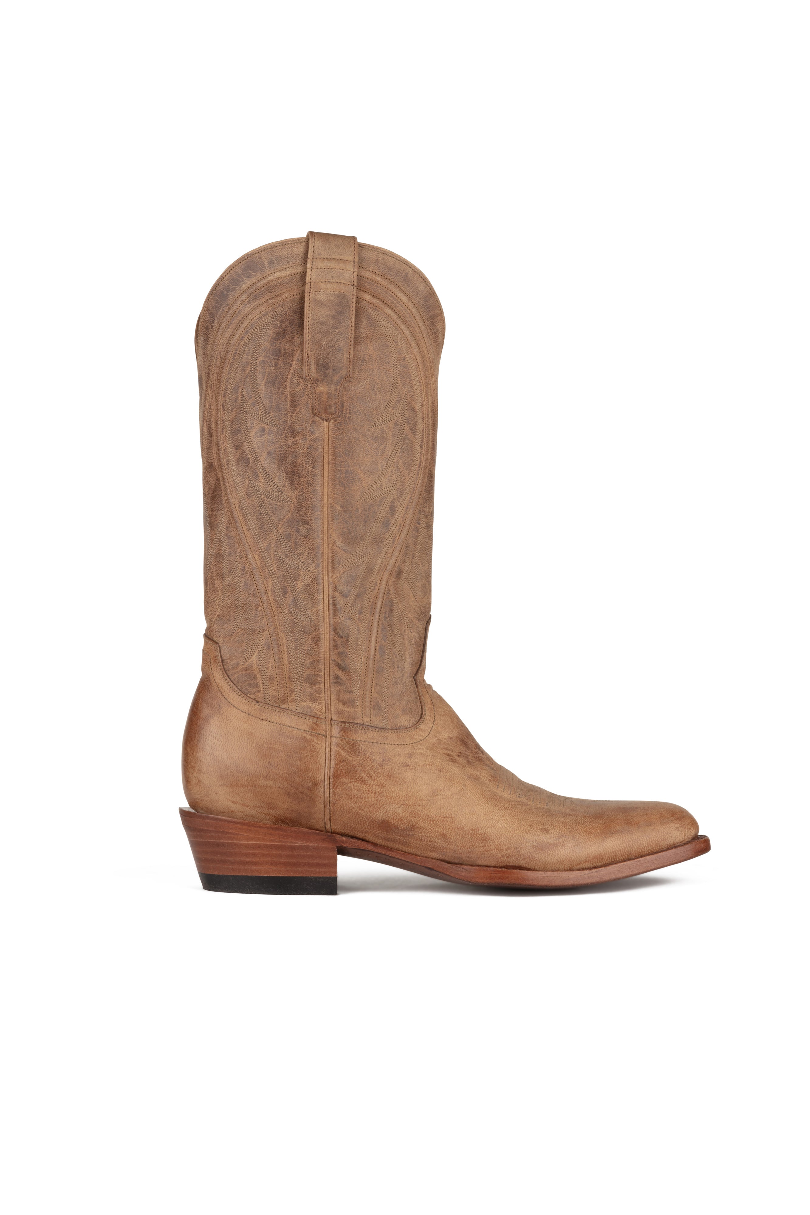 Allens Brand - James Mad Dog - Round Toe - Tan