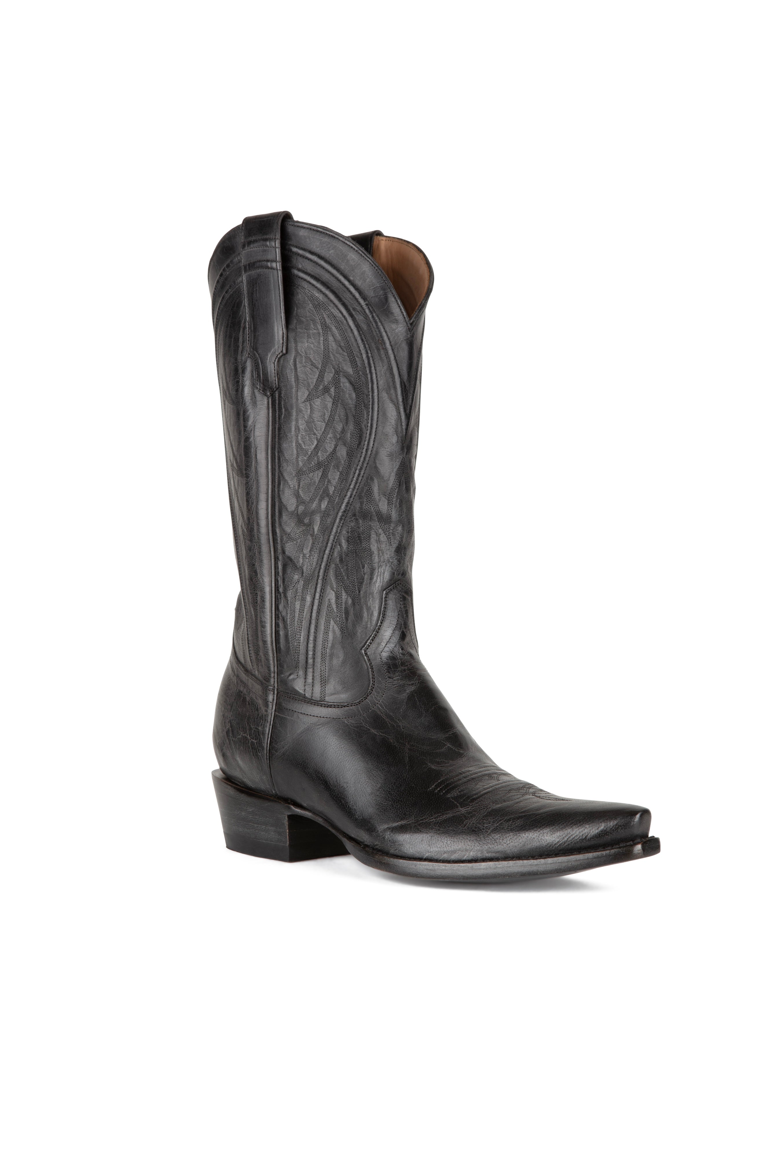 Allens Brand - James Mad Dog - Snip Toe - Black