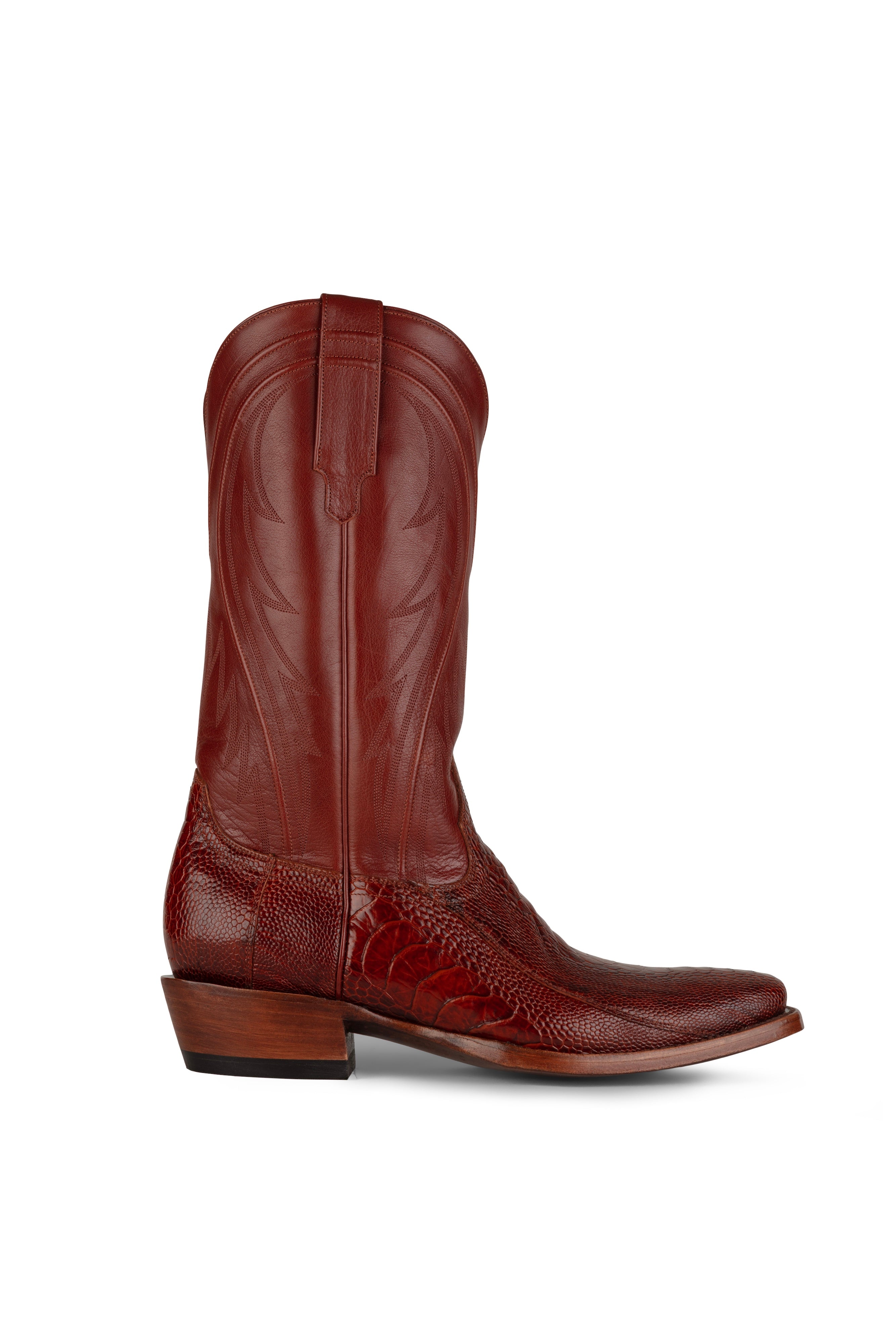 Allens Brand - James Ostrich Leg - Cognac
