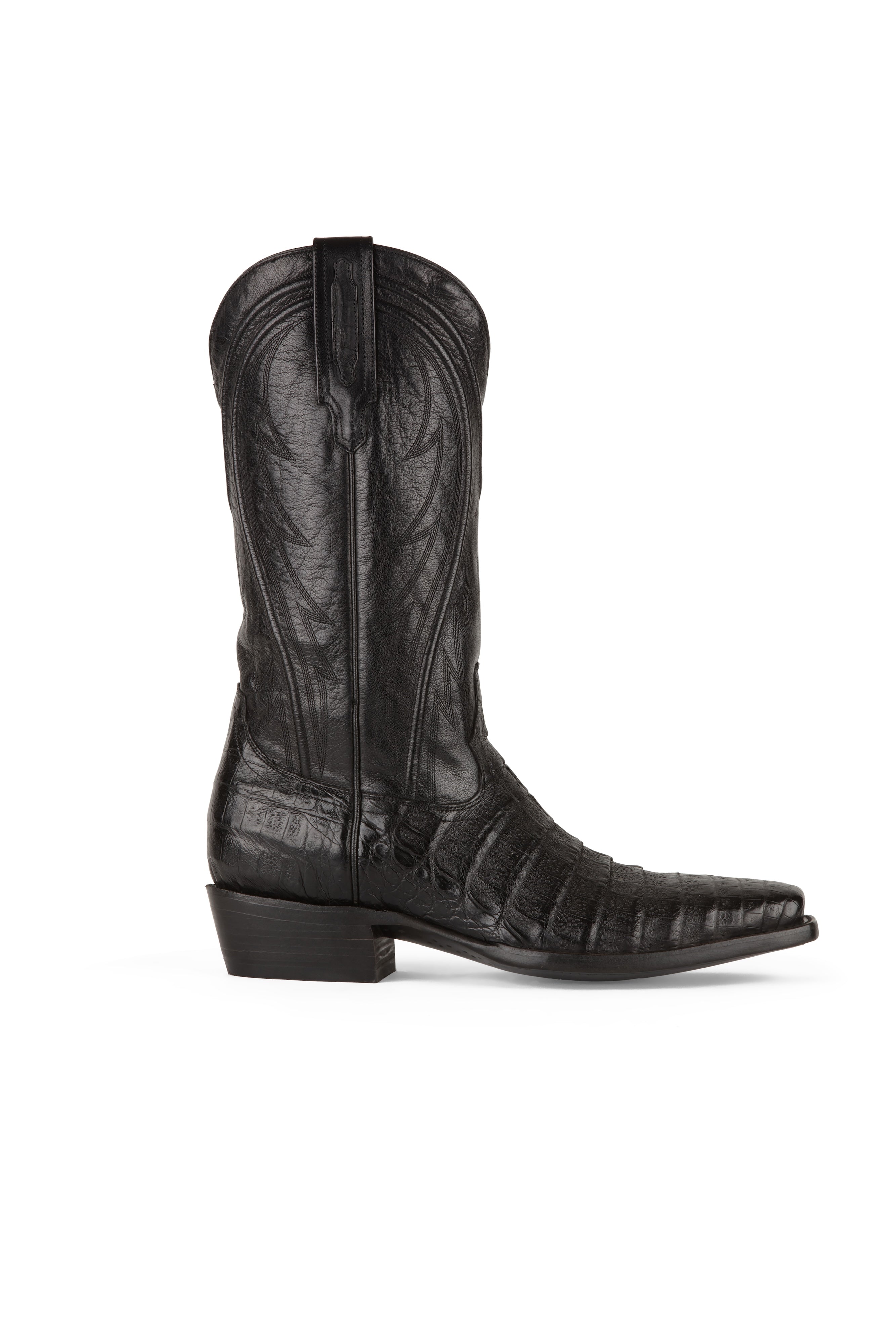 Allens Brand - James Caiman - Cutter Toe - Black