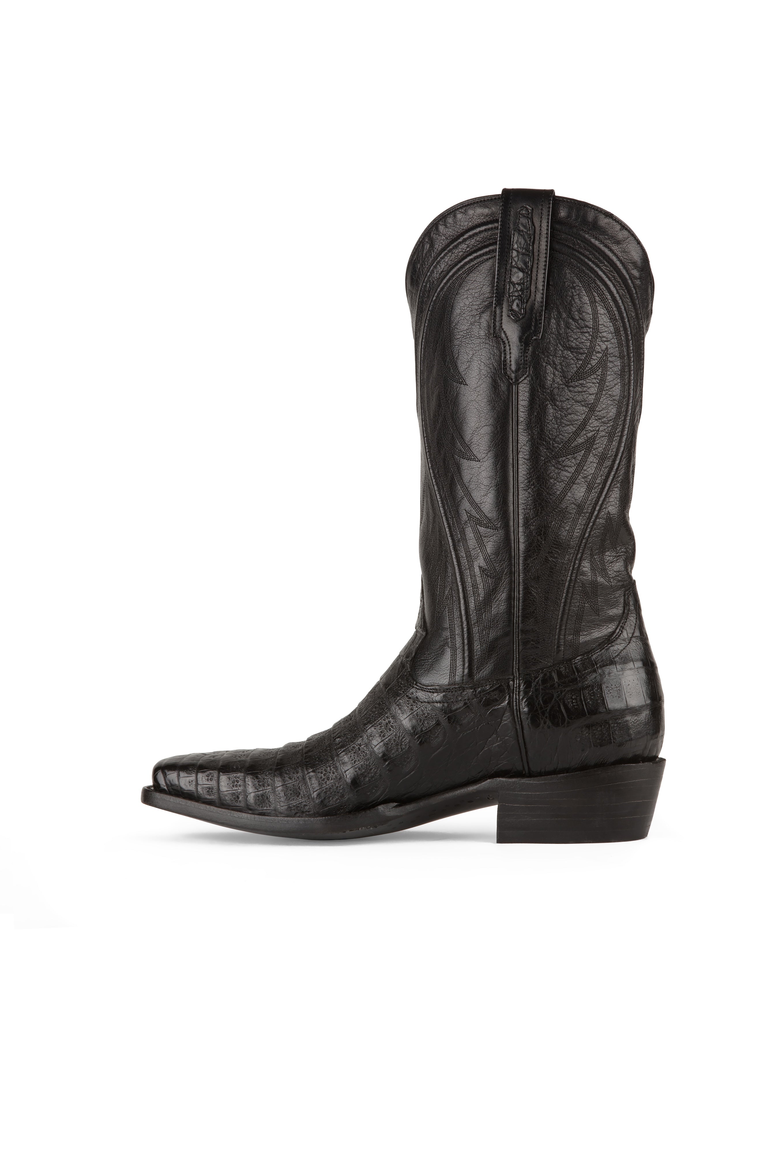 Allens Brand - James Caiman - Cutter Toe - Black