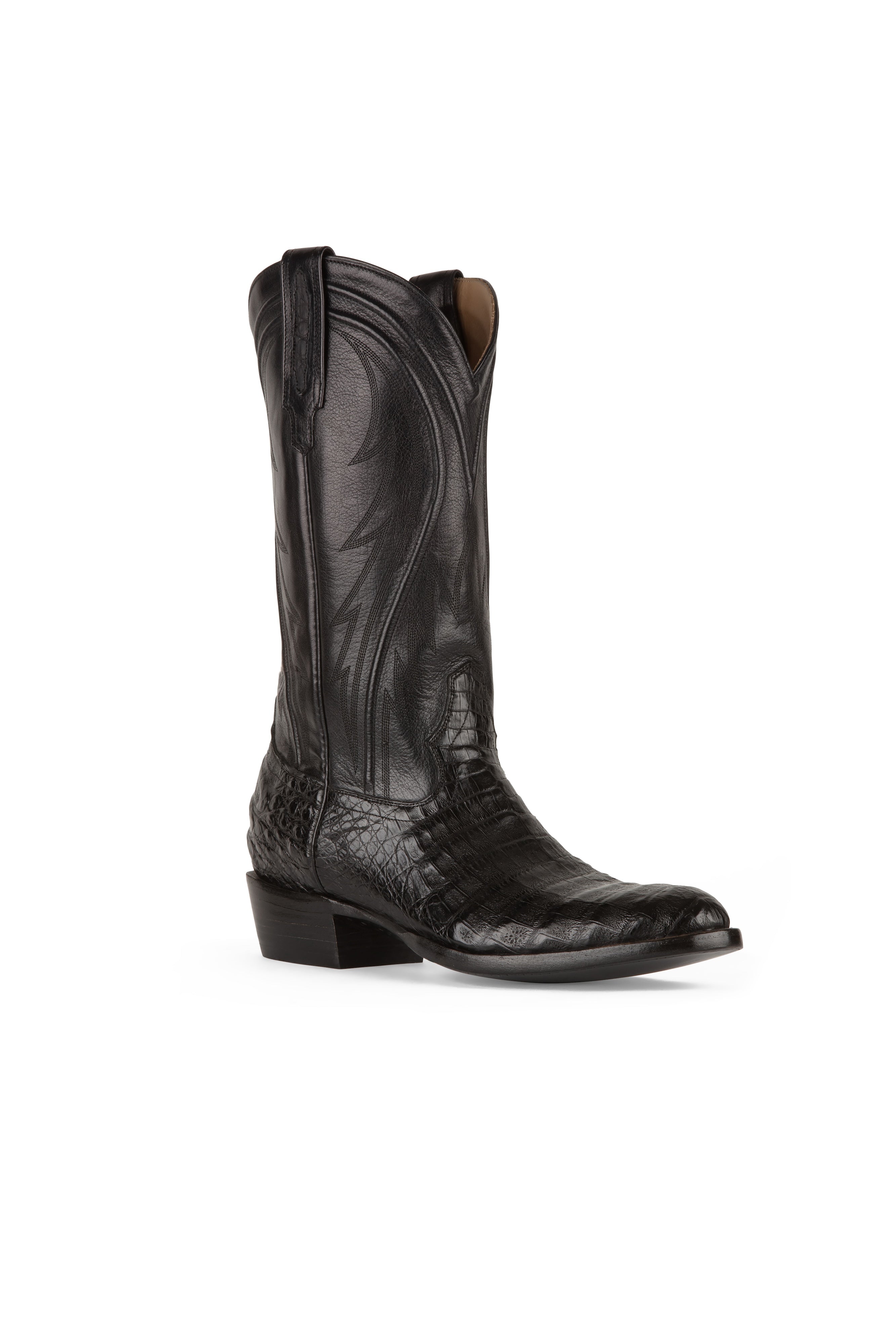 Allens Brand - James Caiman - Round Toe - Black
