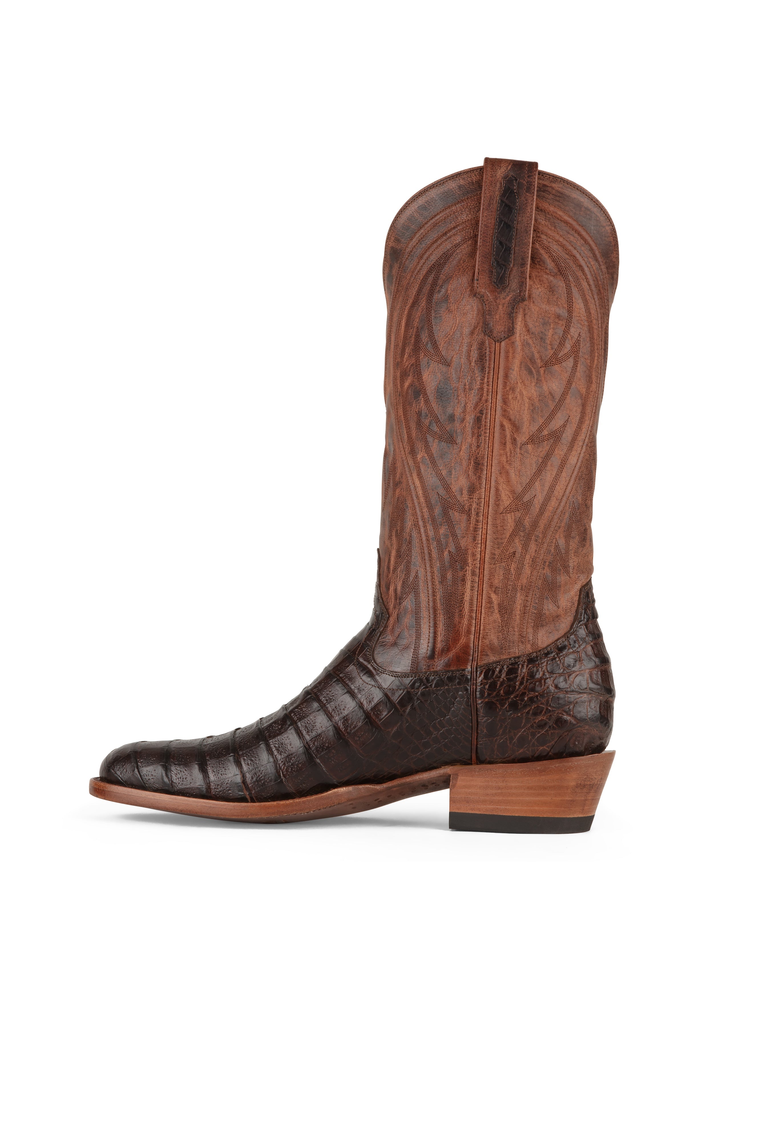 Allens Brand - James Caiman - Round Toe - Tobacco
