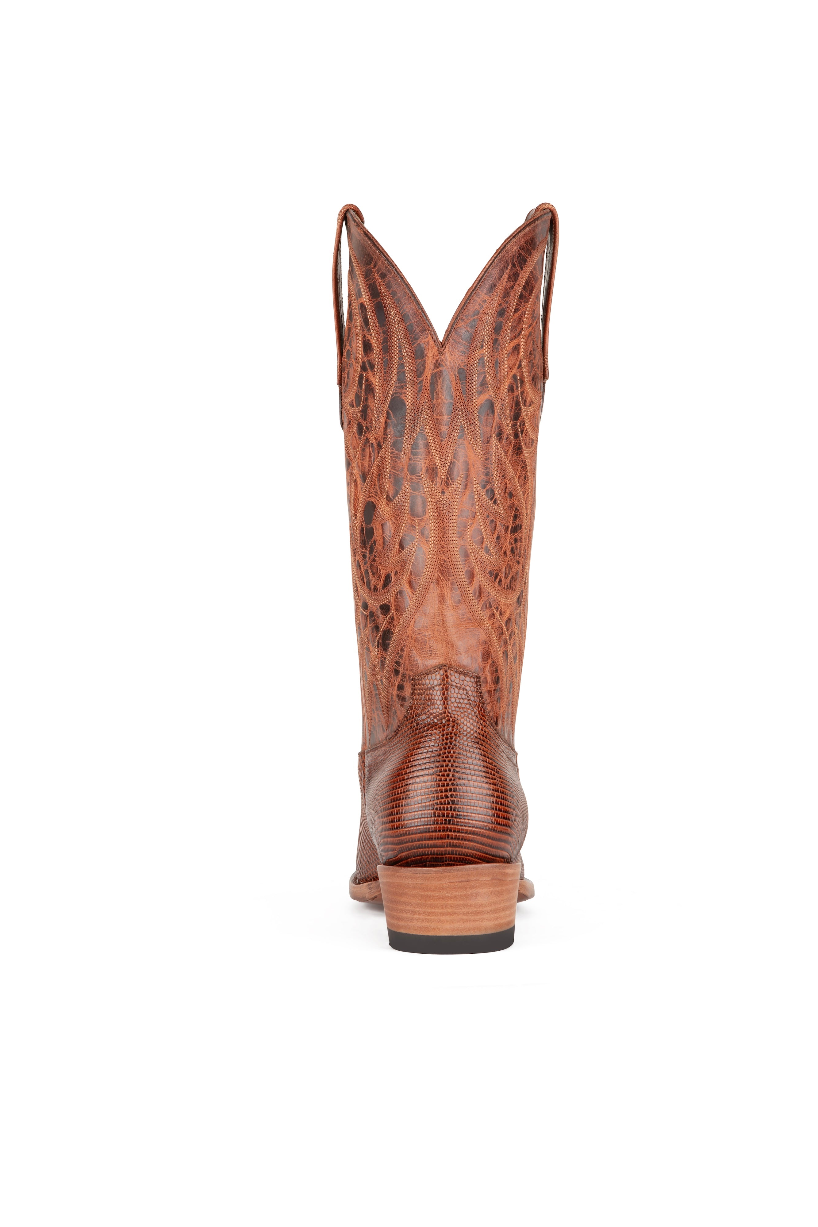 Allens Brand - Little Joe Lizard - Cutter Toe - Brandy