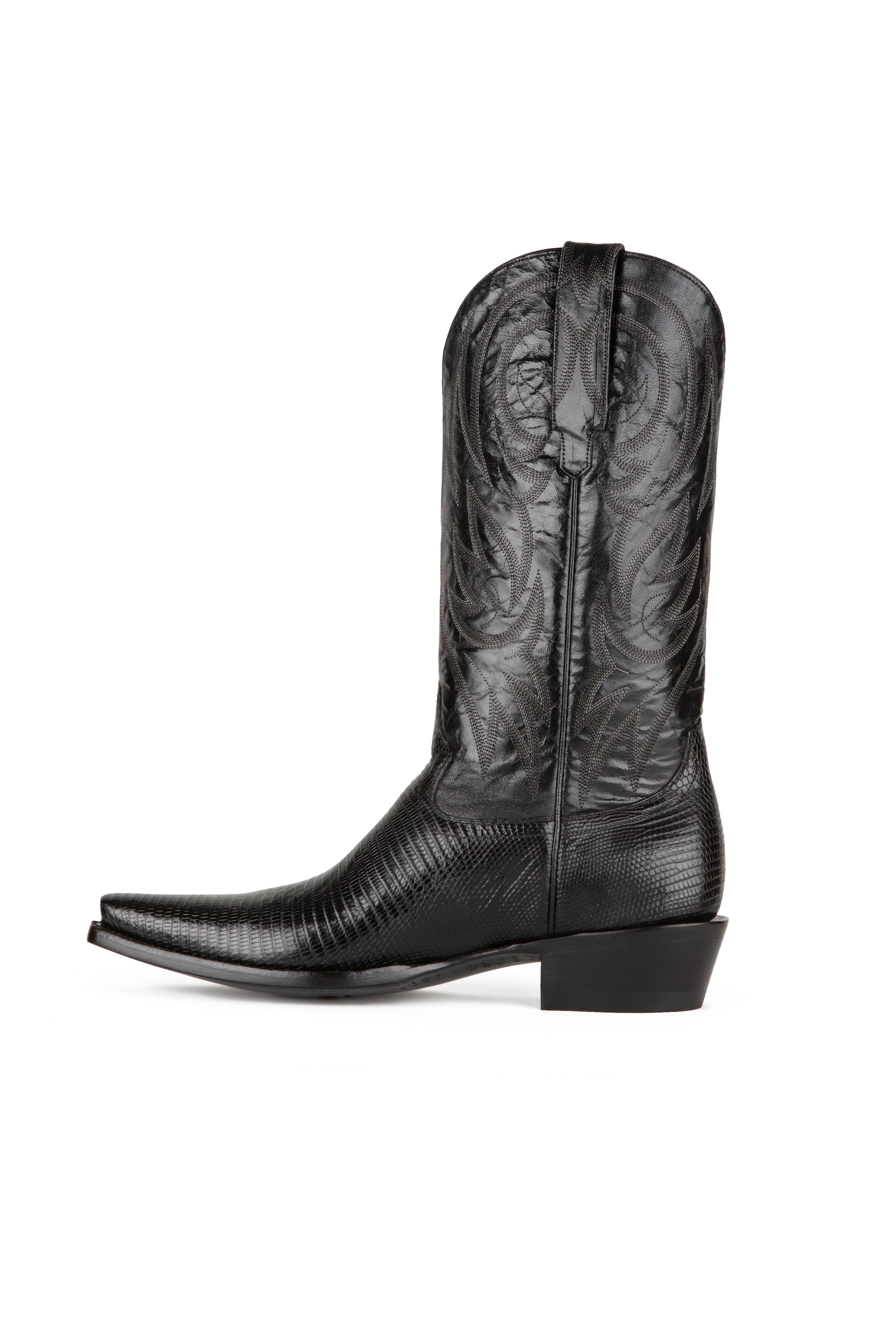 Allens Brand - Little Joe Lizard - Snip Toe - Black