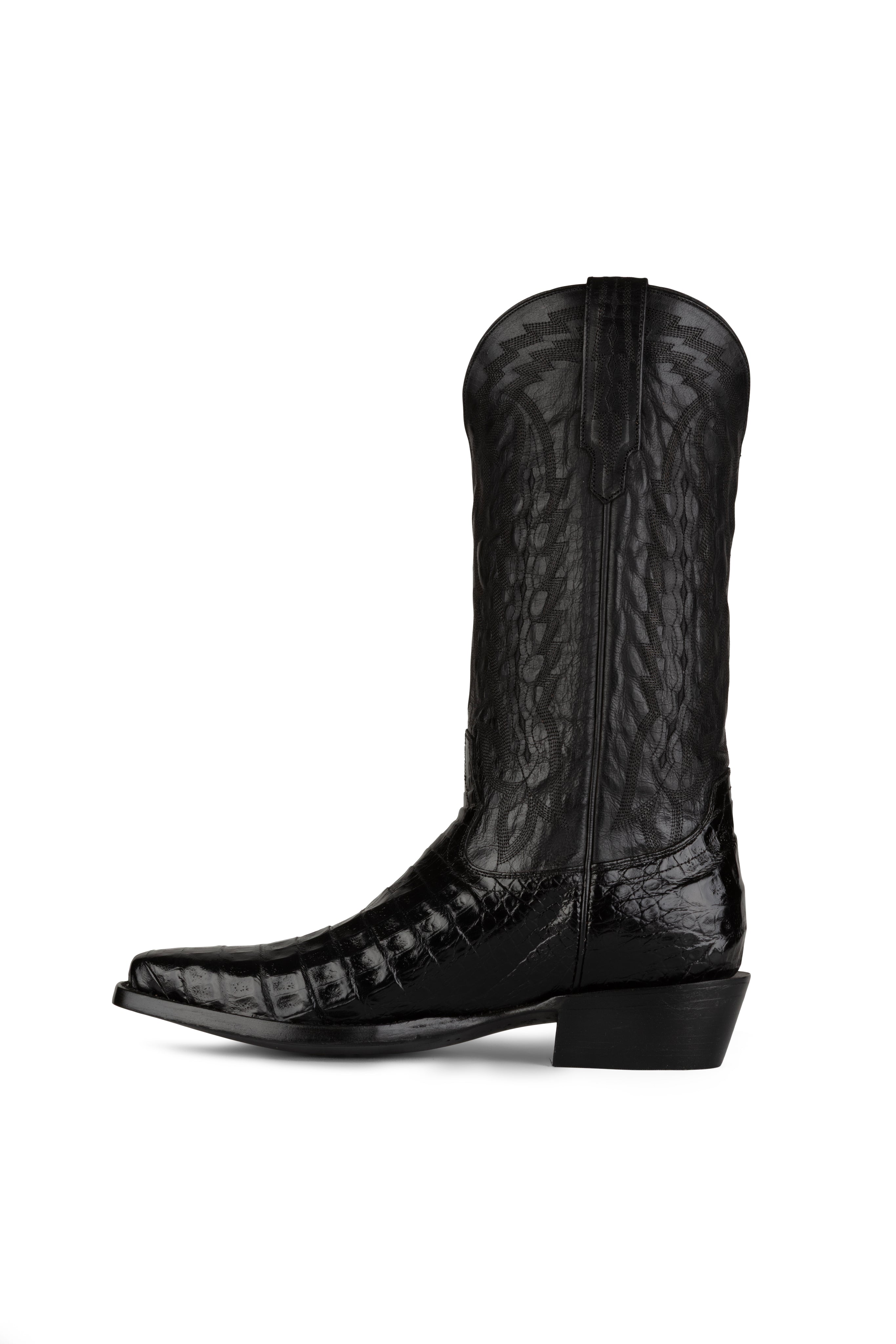 Allens Brand - Hoss Caiman Belly - Black