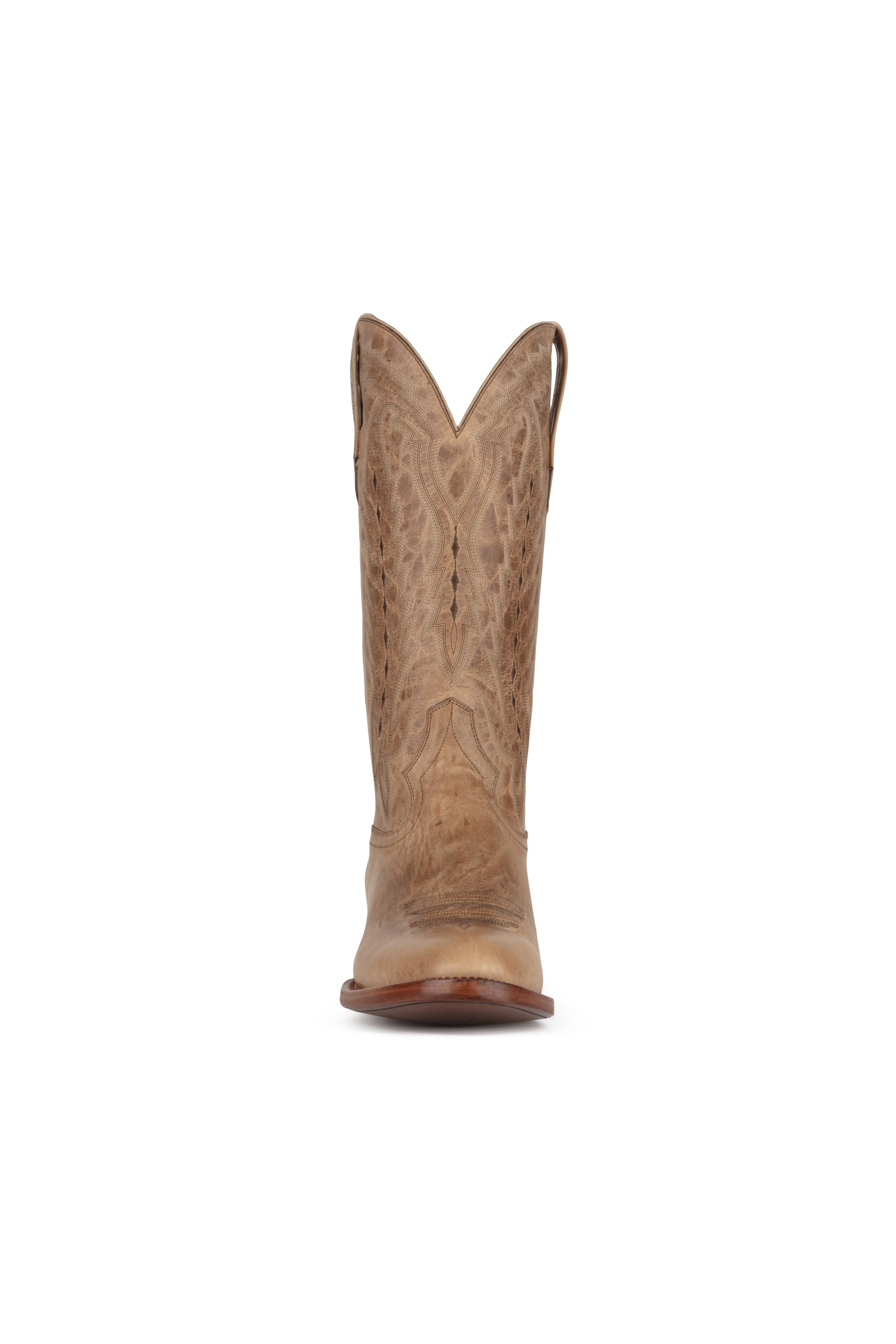 Allens Brand - Hoss Mad Dog - Round Toe - Pearl
