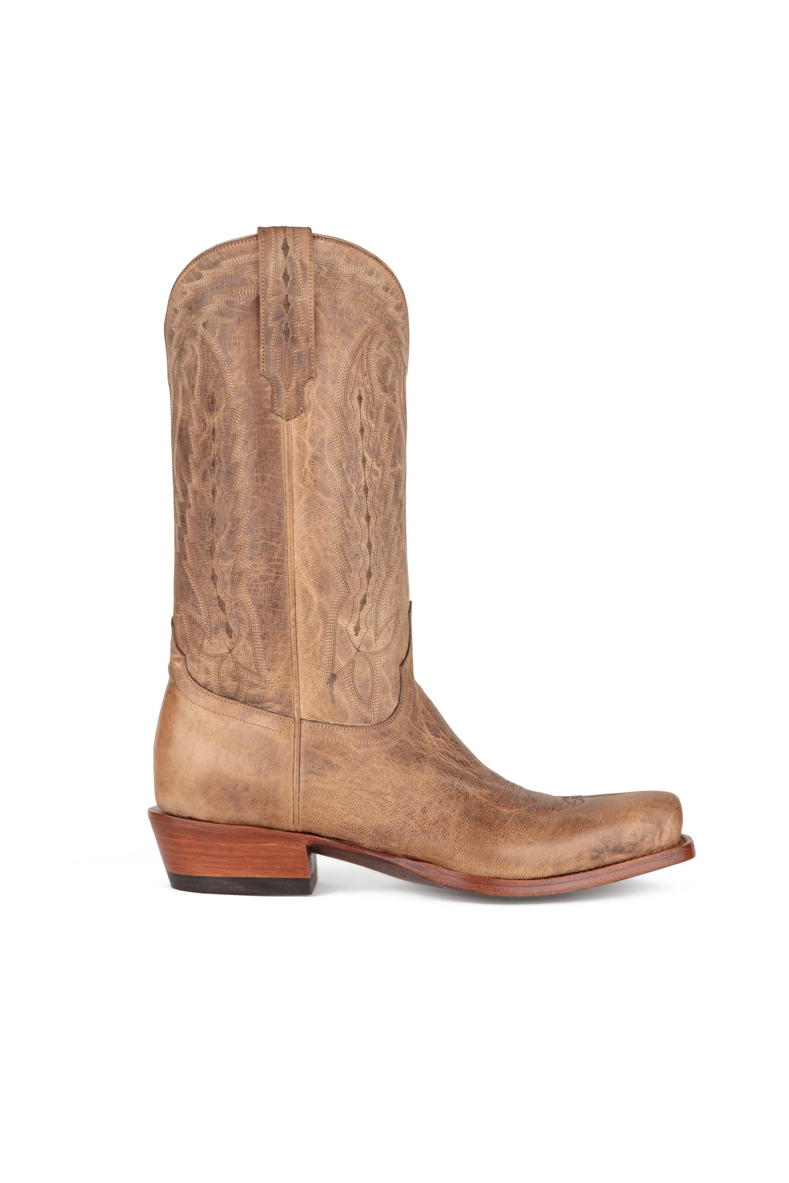 Allens Brand - Hoss Mad Dog - Cutter Toe - Pearl
