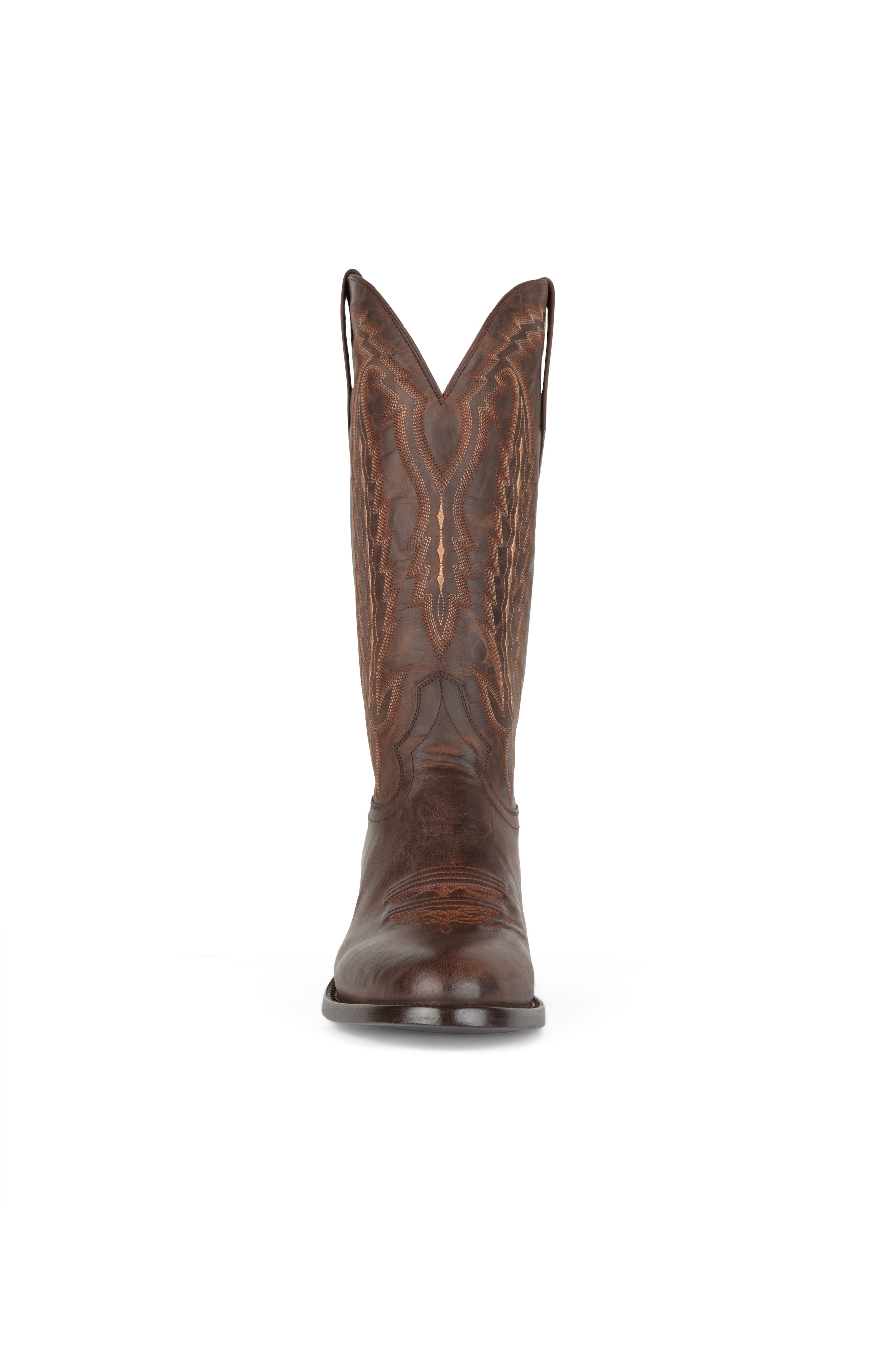 Allens Brand - Hoss Mad Dog - Round Toe - Chocolate