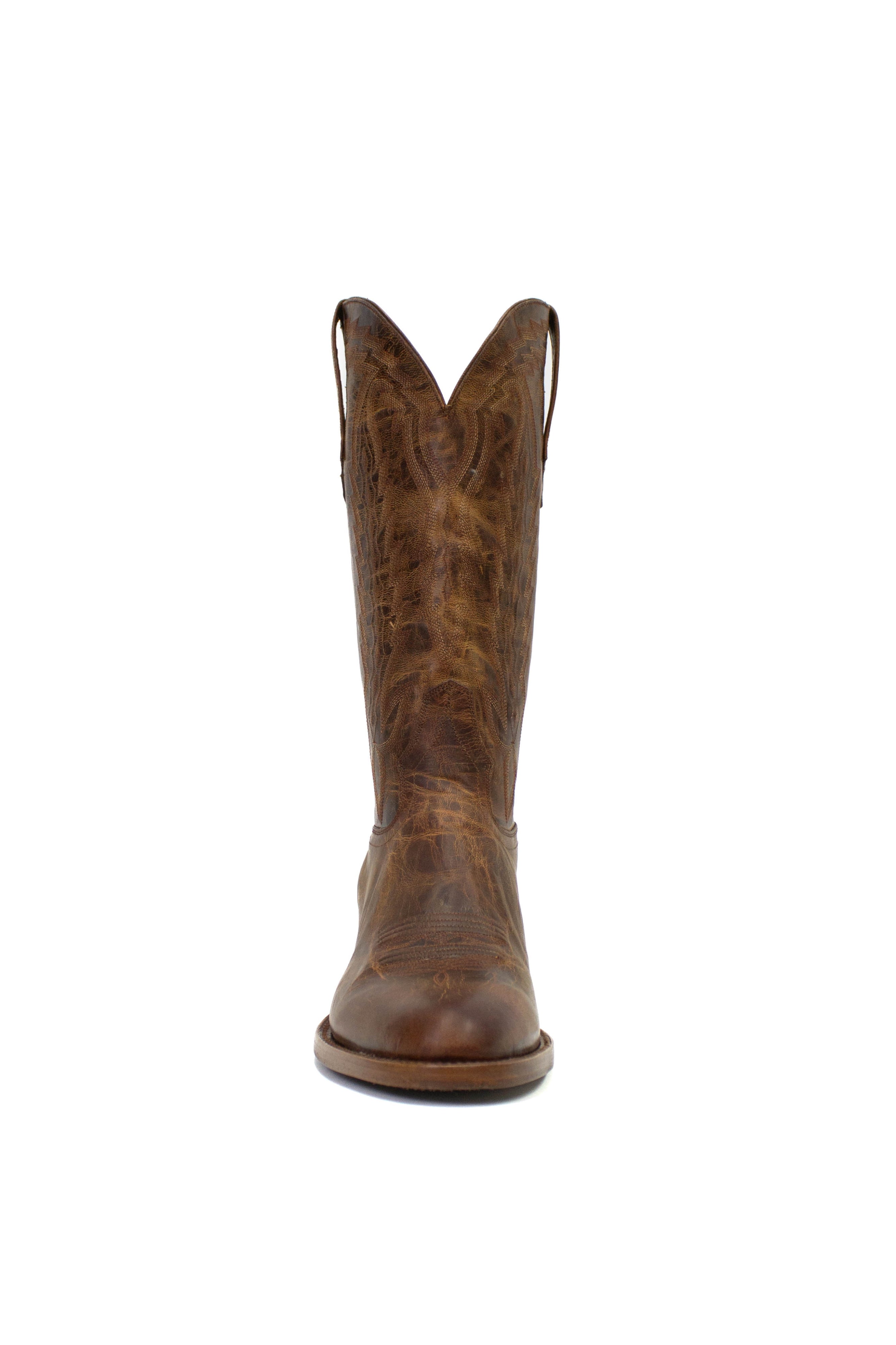 Allens Brand - Hoss Mad Dog - Round Toe - Peanut