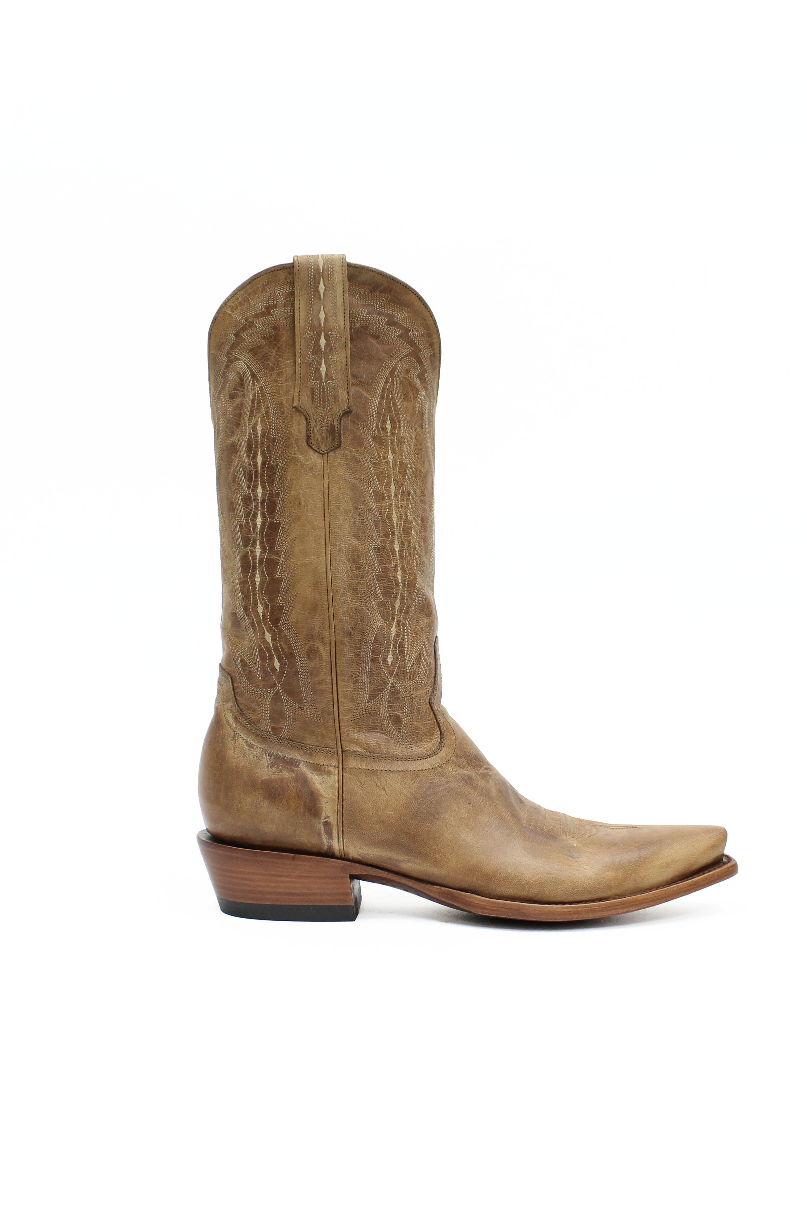 Allens Brand - Hoss Mad Dog - Snip Toe - Tan