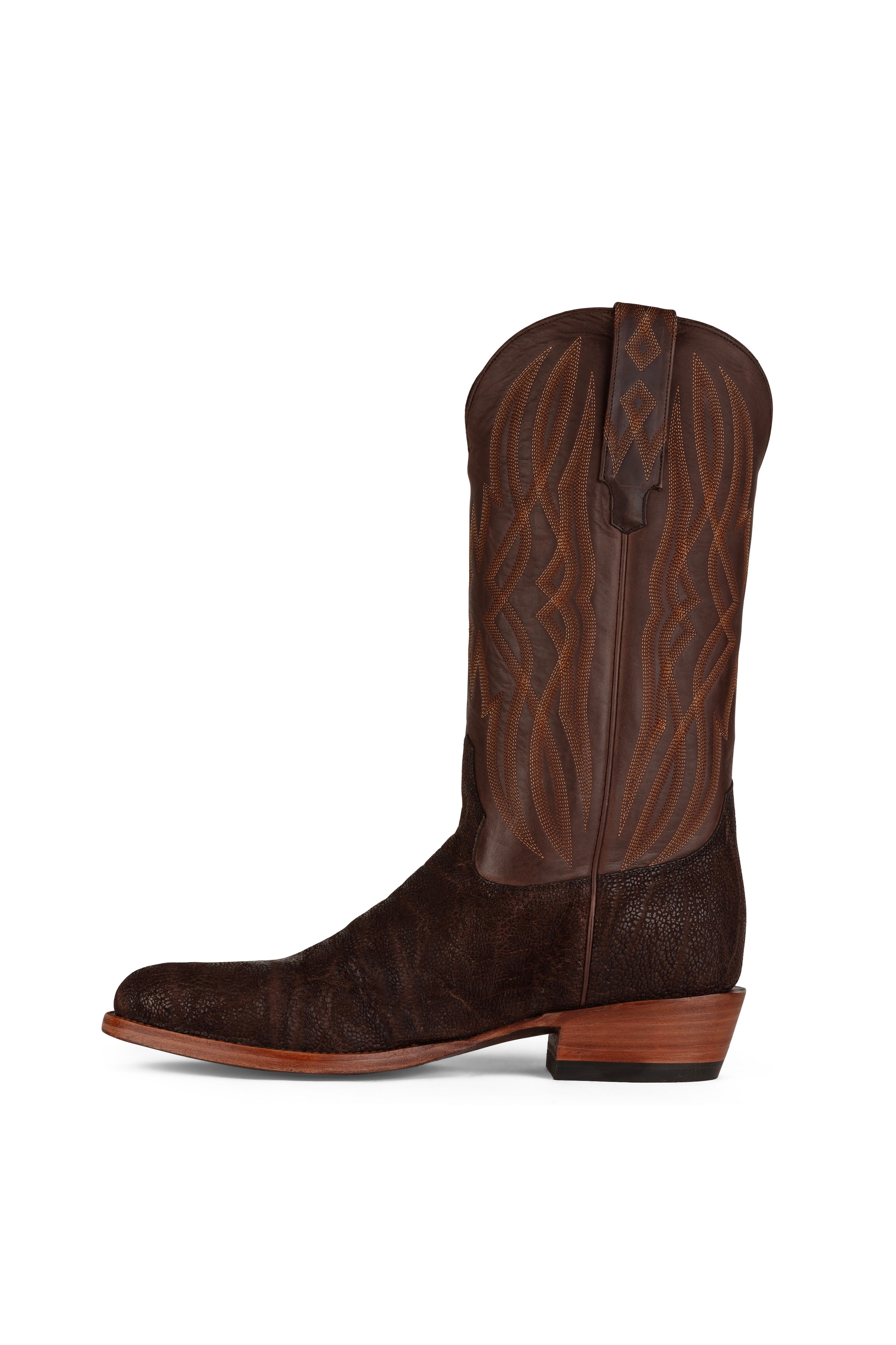 Allens Brand - Ben Elephant - Round Toe - Chocolate