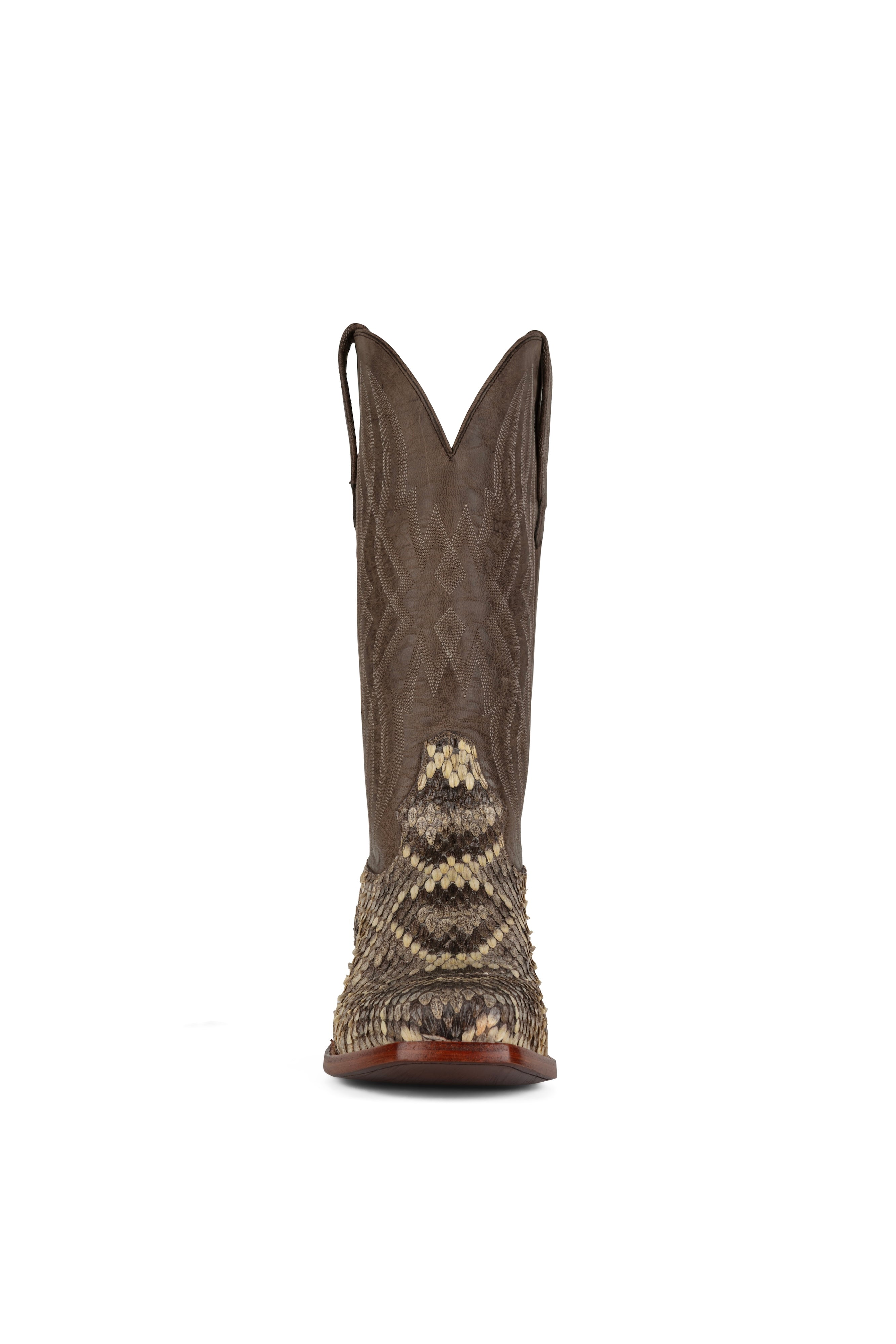 Allens Brand - Ben Eastern Rattlesnake - Cutter Toe - Natural