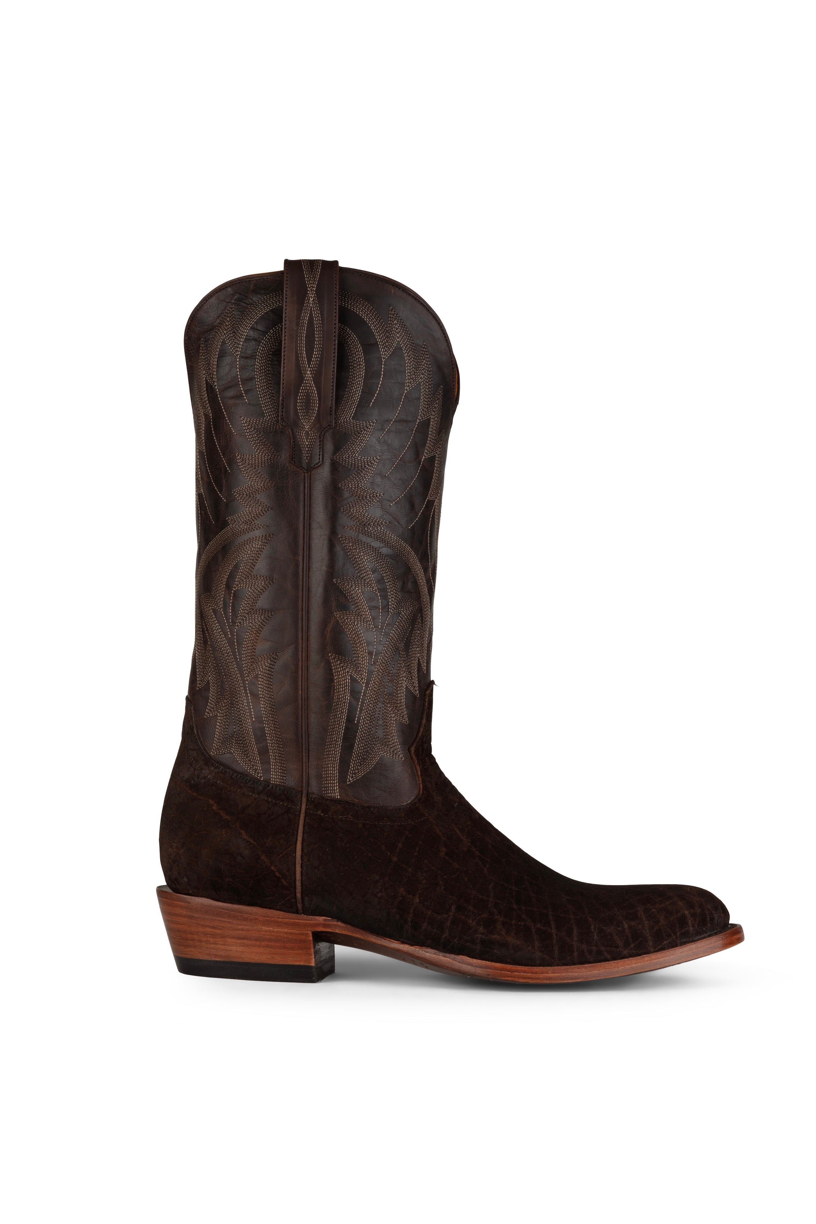 Allens Brand - Mayfield Hippo - Round Toe - Chocolate