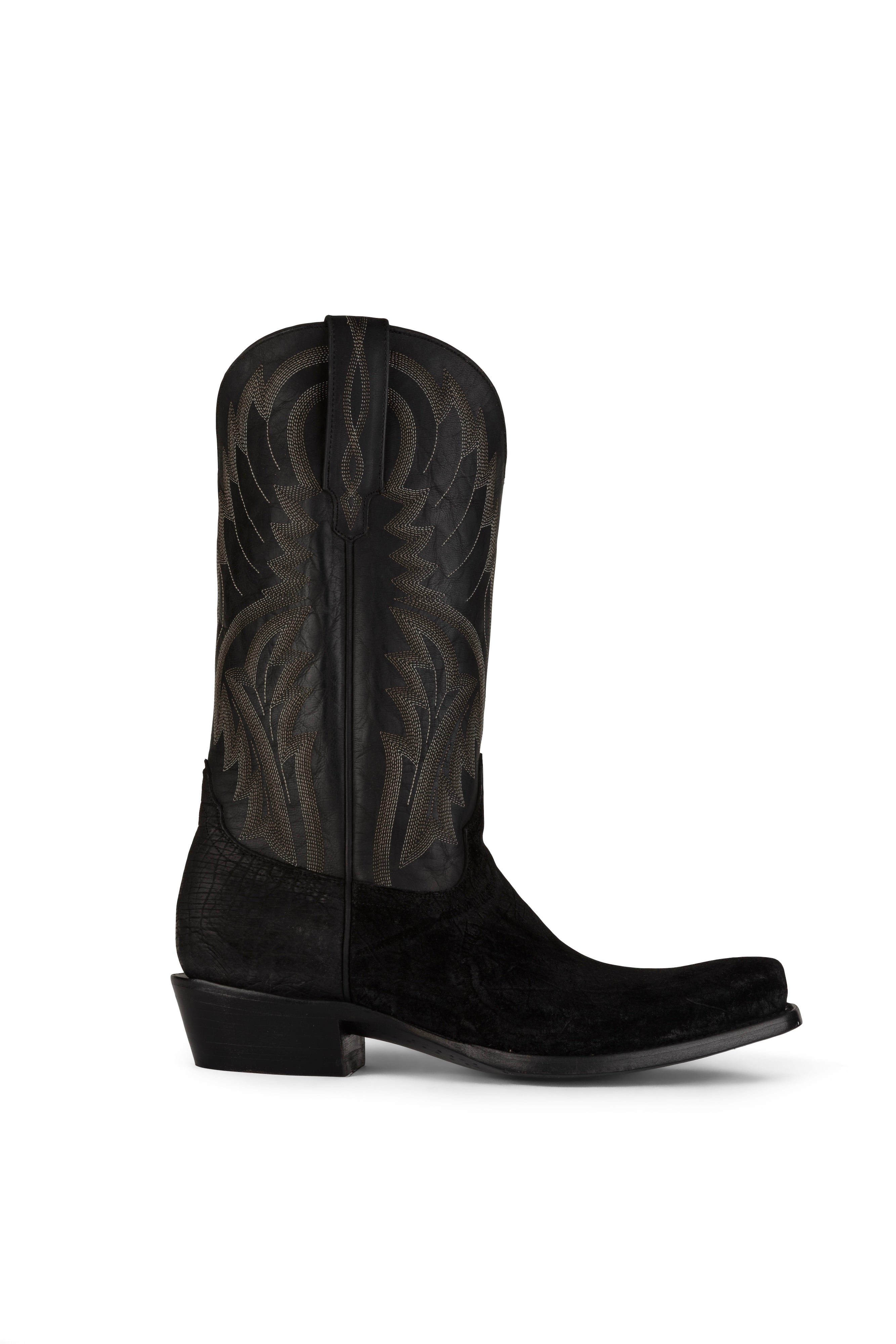 Allens Brand - Mayfield - Hippo - Cutter Toe - Black