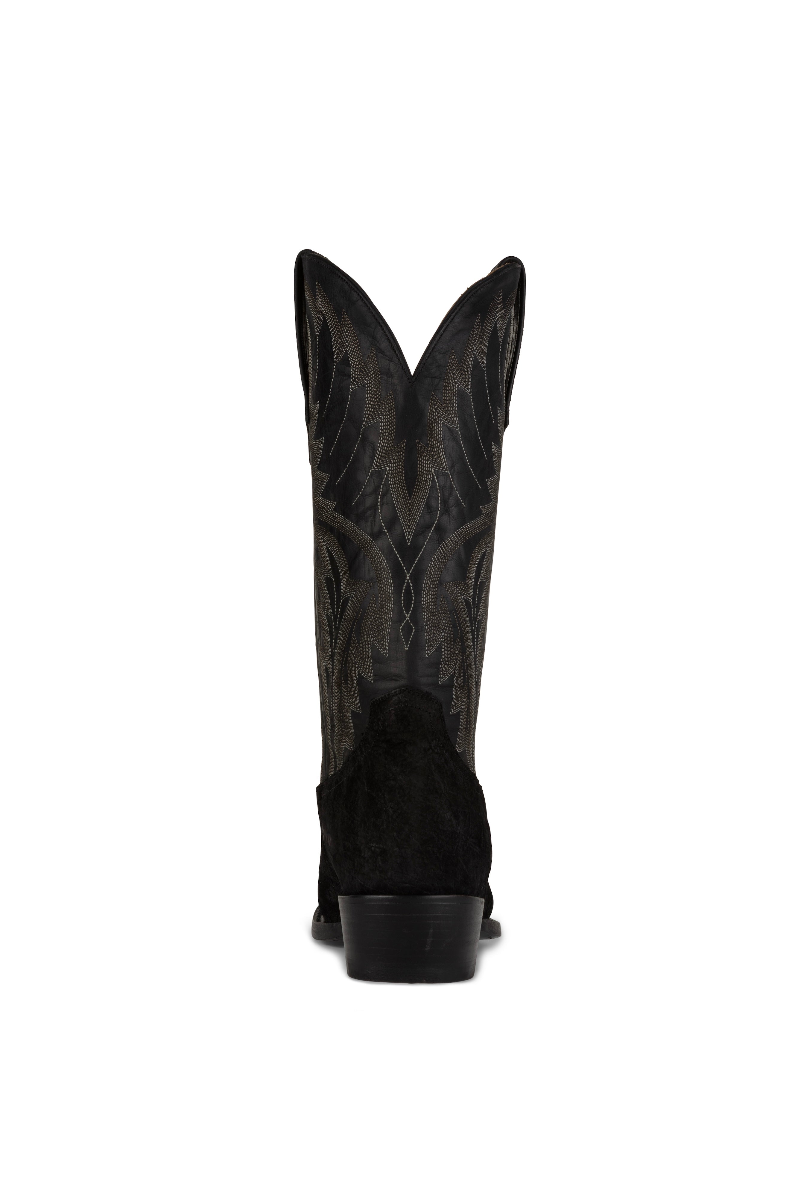 Allens Brand - Mayfield Hippo - Round Toe - Black